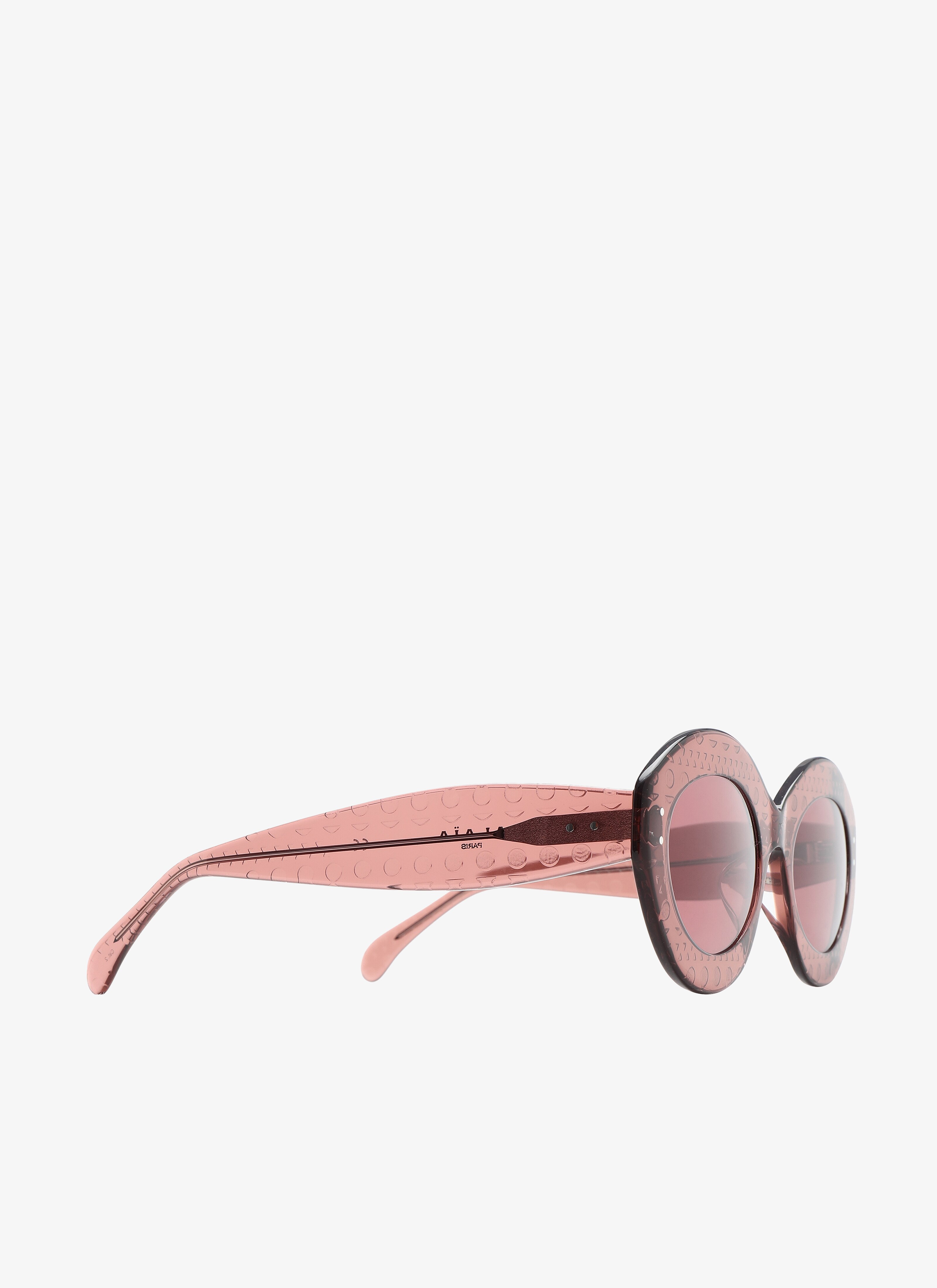 Blush Oval Sunglasses Blush Oval Sunglasses - maison-alaia.com