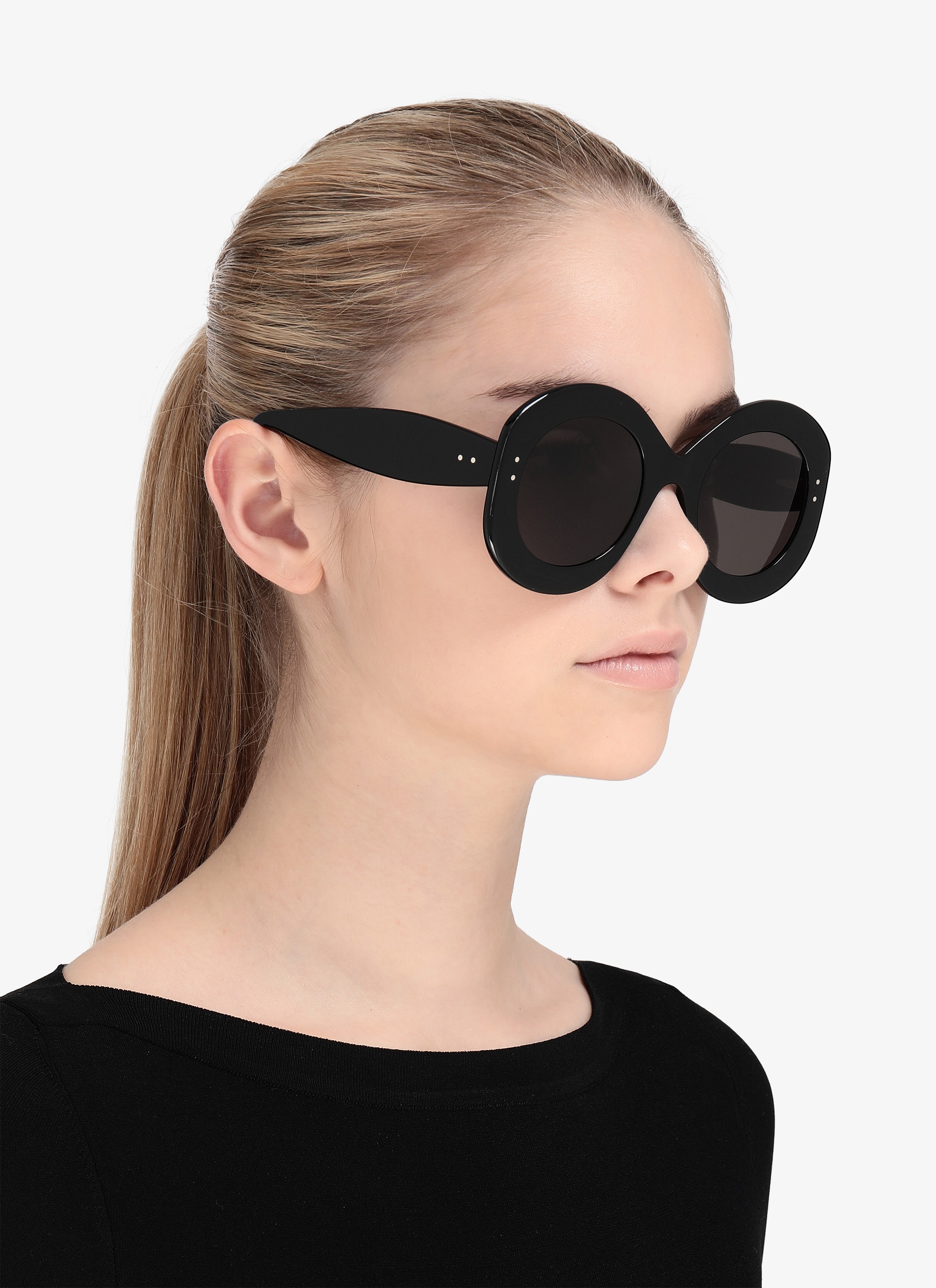 Black Squared Sunglasses Black Squared Sunglasses - maison-alaia.com