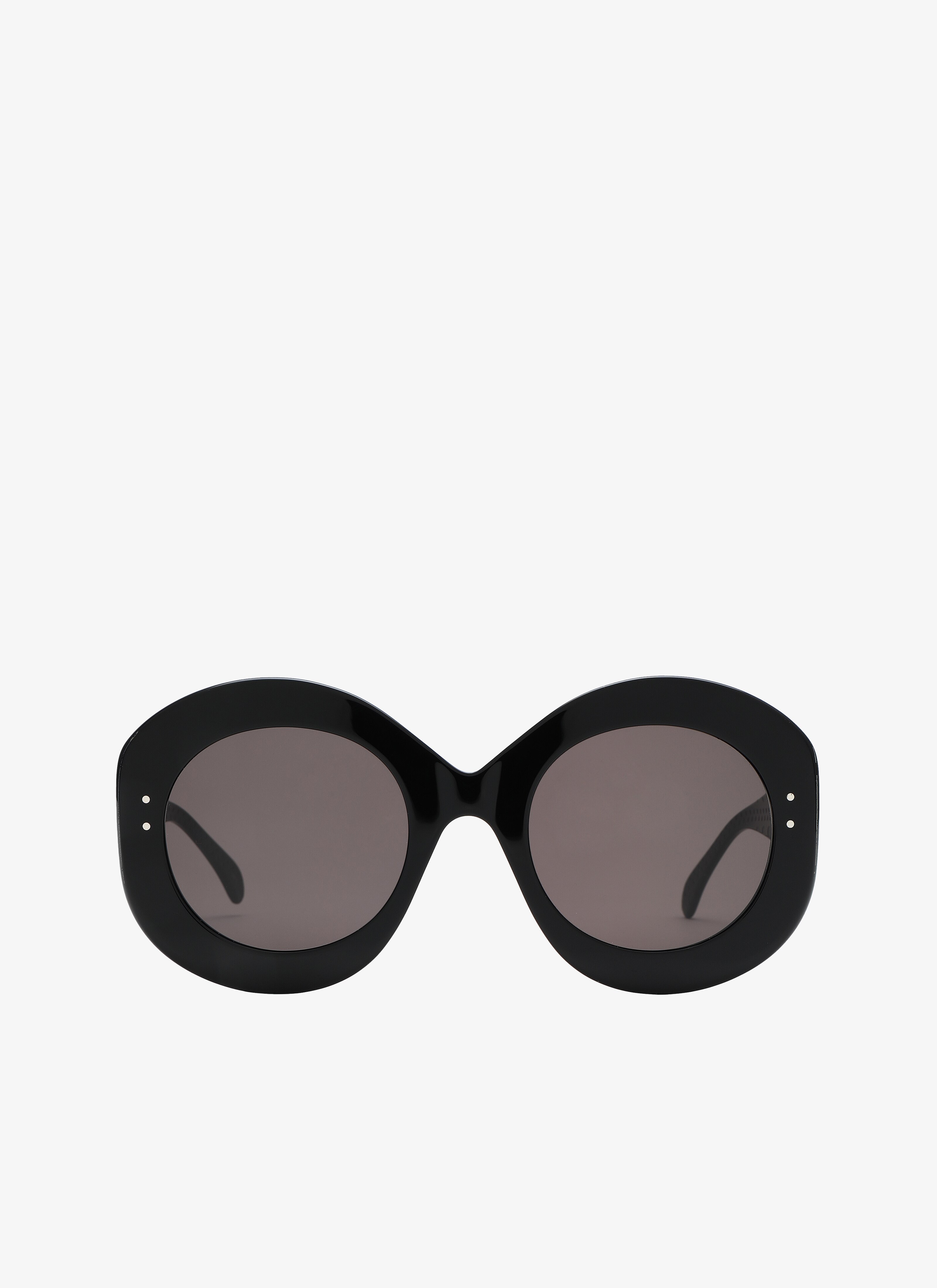 ALAÏA LUNETTES DE SOLEIL NOIRES NOIR-NOIR-GRIS