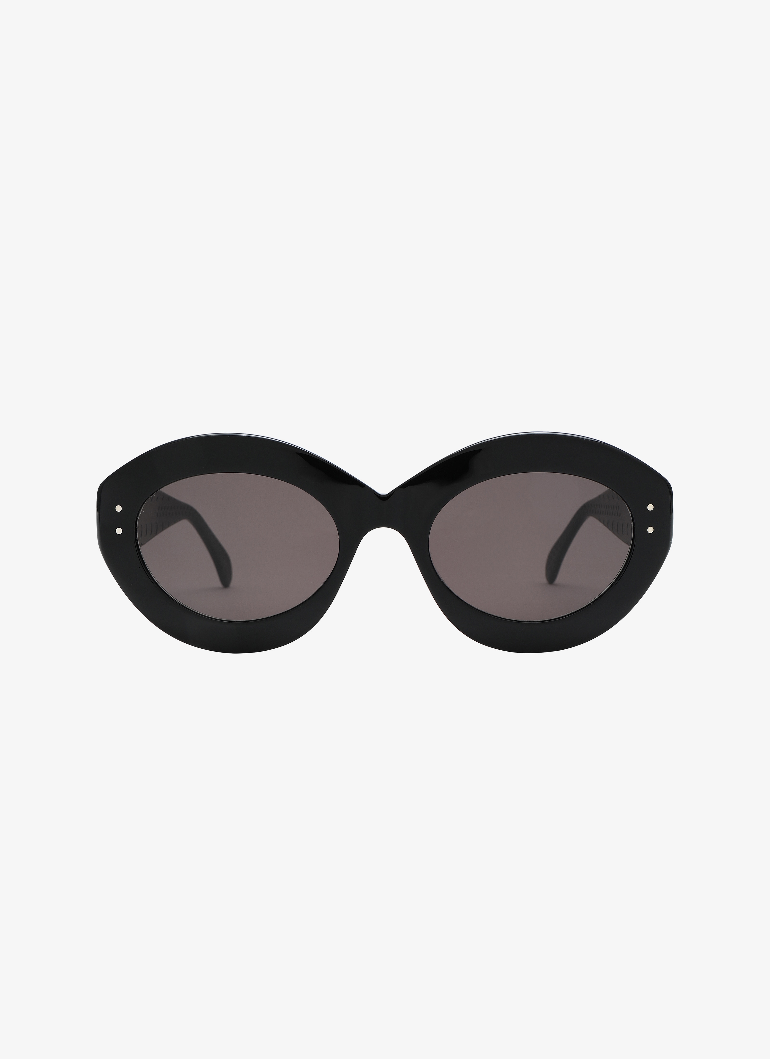 ALAÏA BLACK-BLACK-GRAY  GLASSES GREY/BLACK