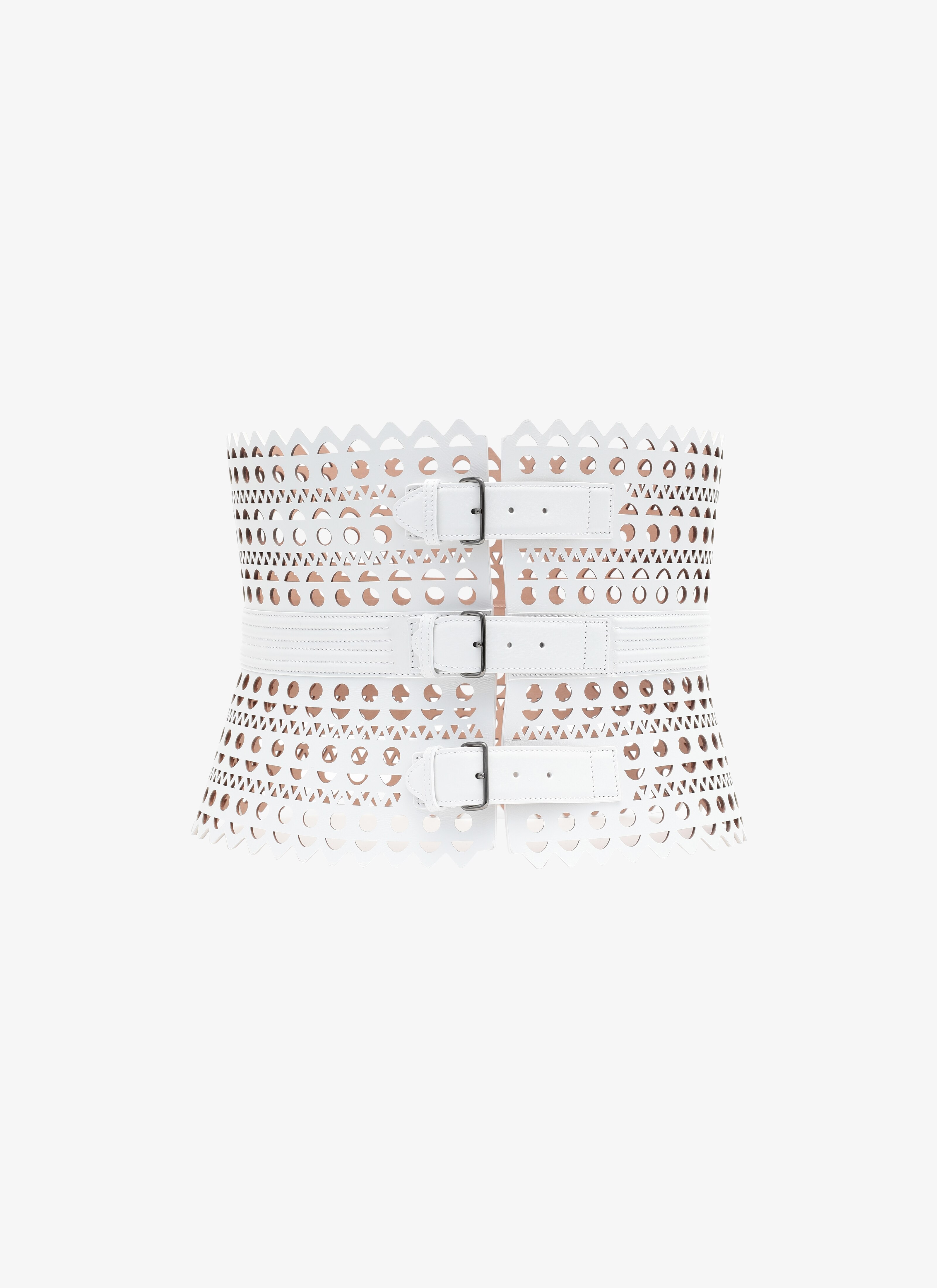 ALAÏA WHITE BELTS