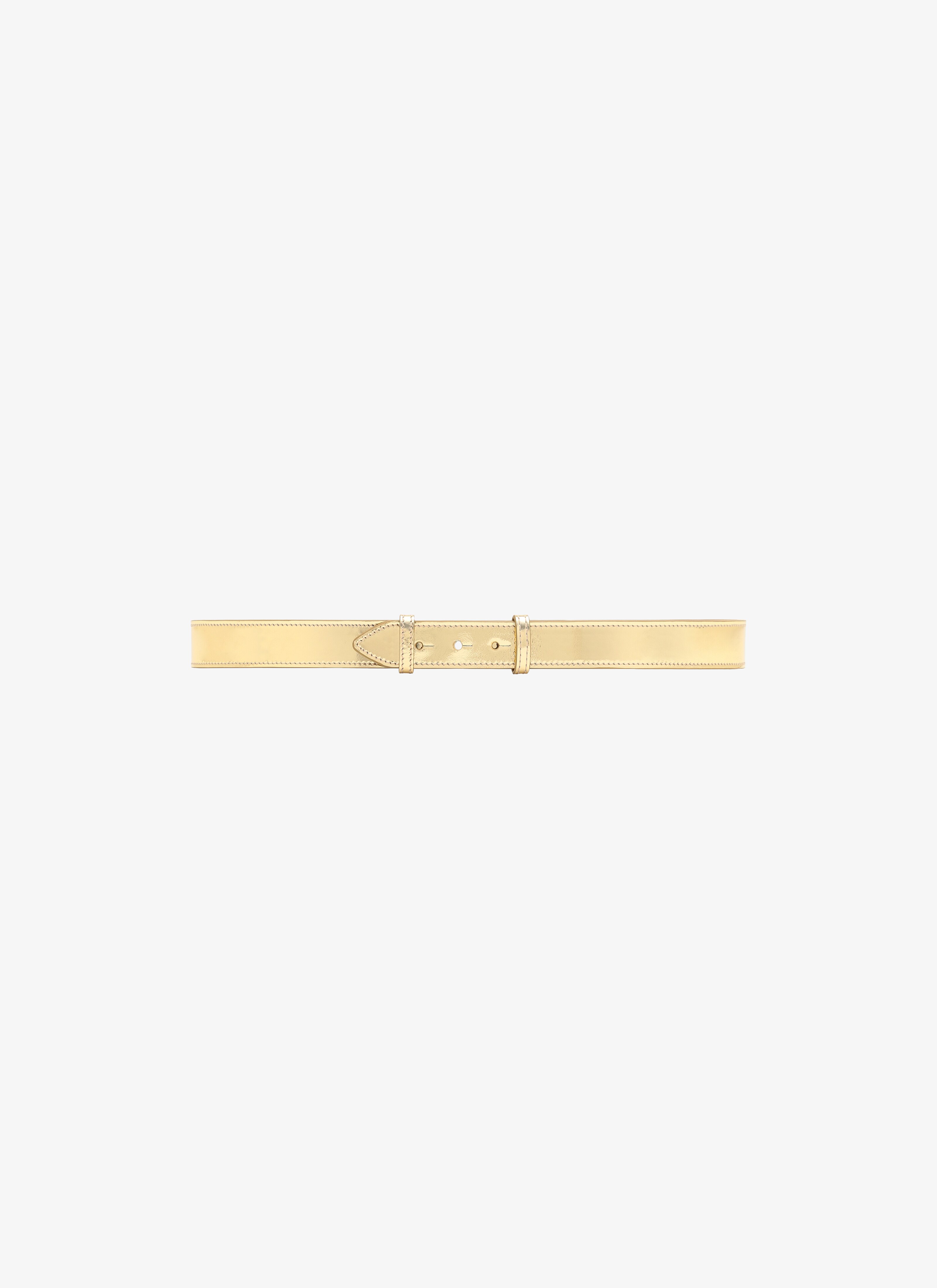 ALAÏA GOLD  BELT CUIR METAL GOLD