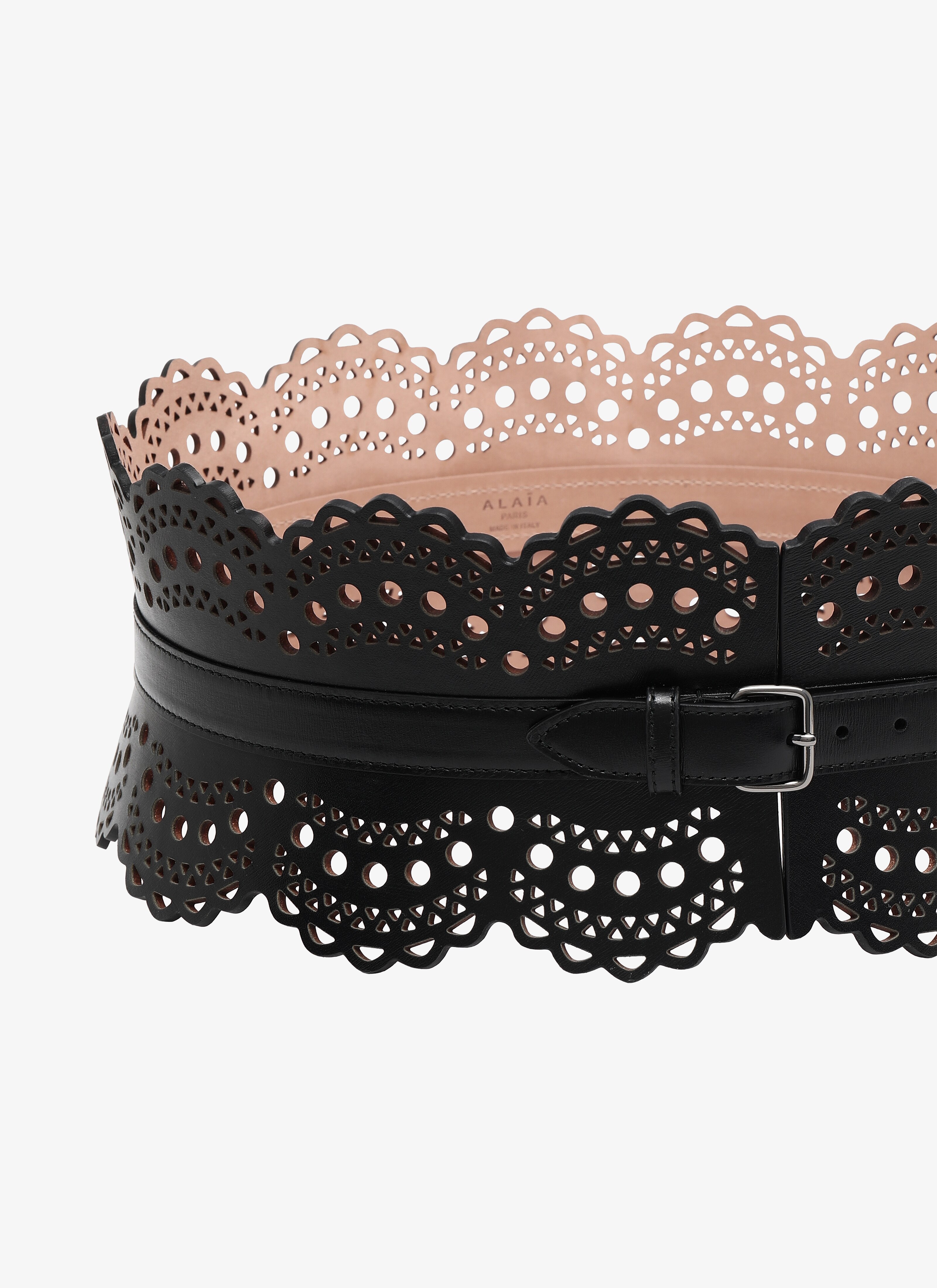 ALAÏA BLACK BELTS