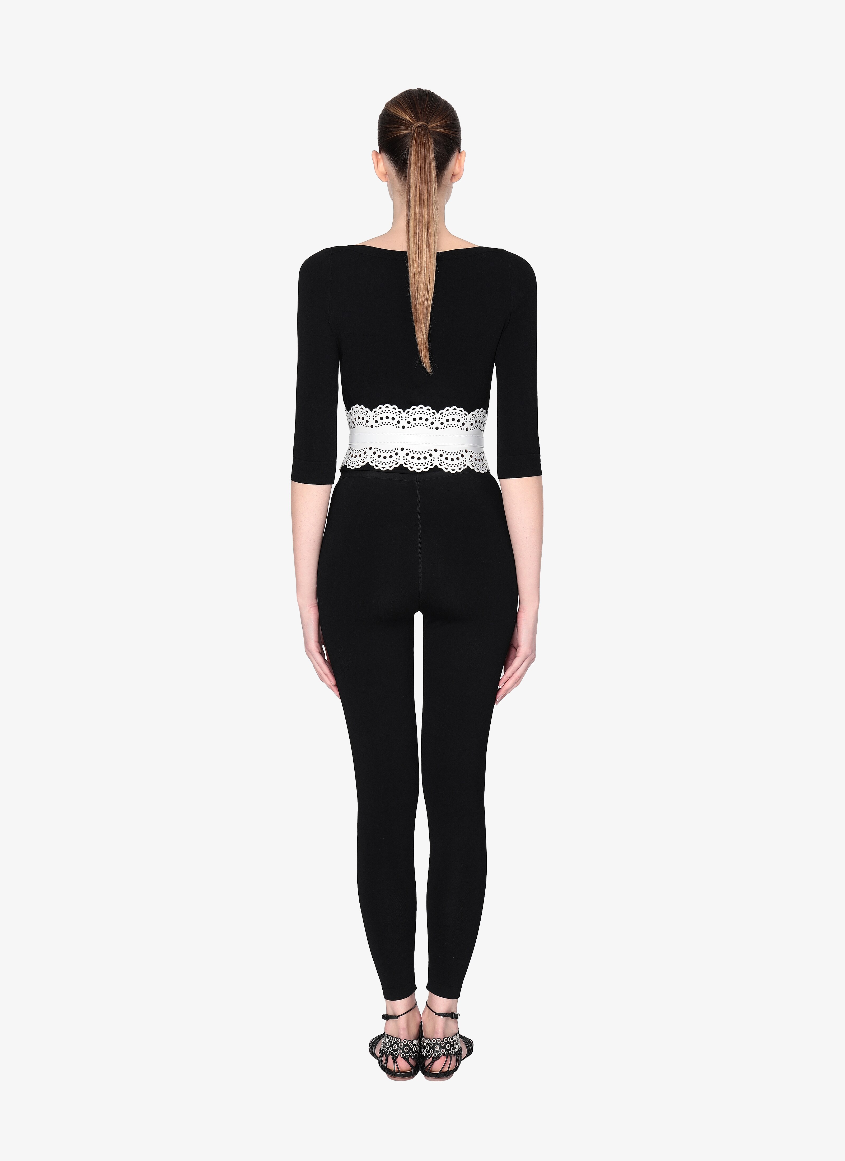 Leather Corset Belt Leather Corset Belt - maison-alaia.com