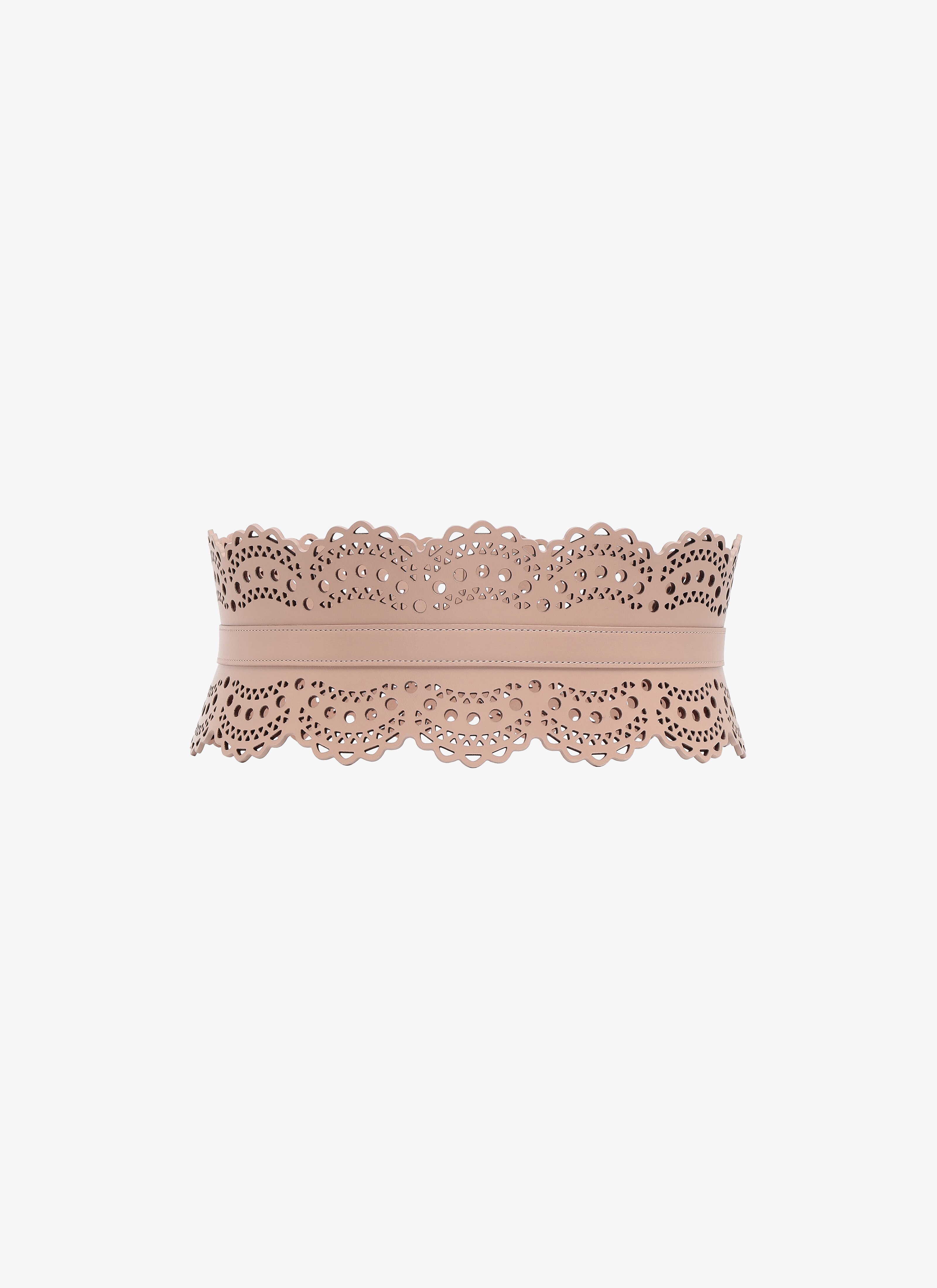Leather Corset Belt Leather Corset Belt - maison-alaia.com