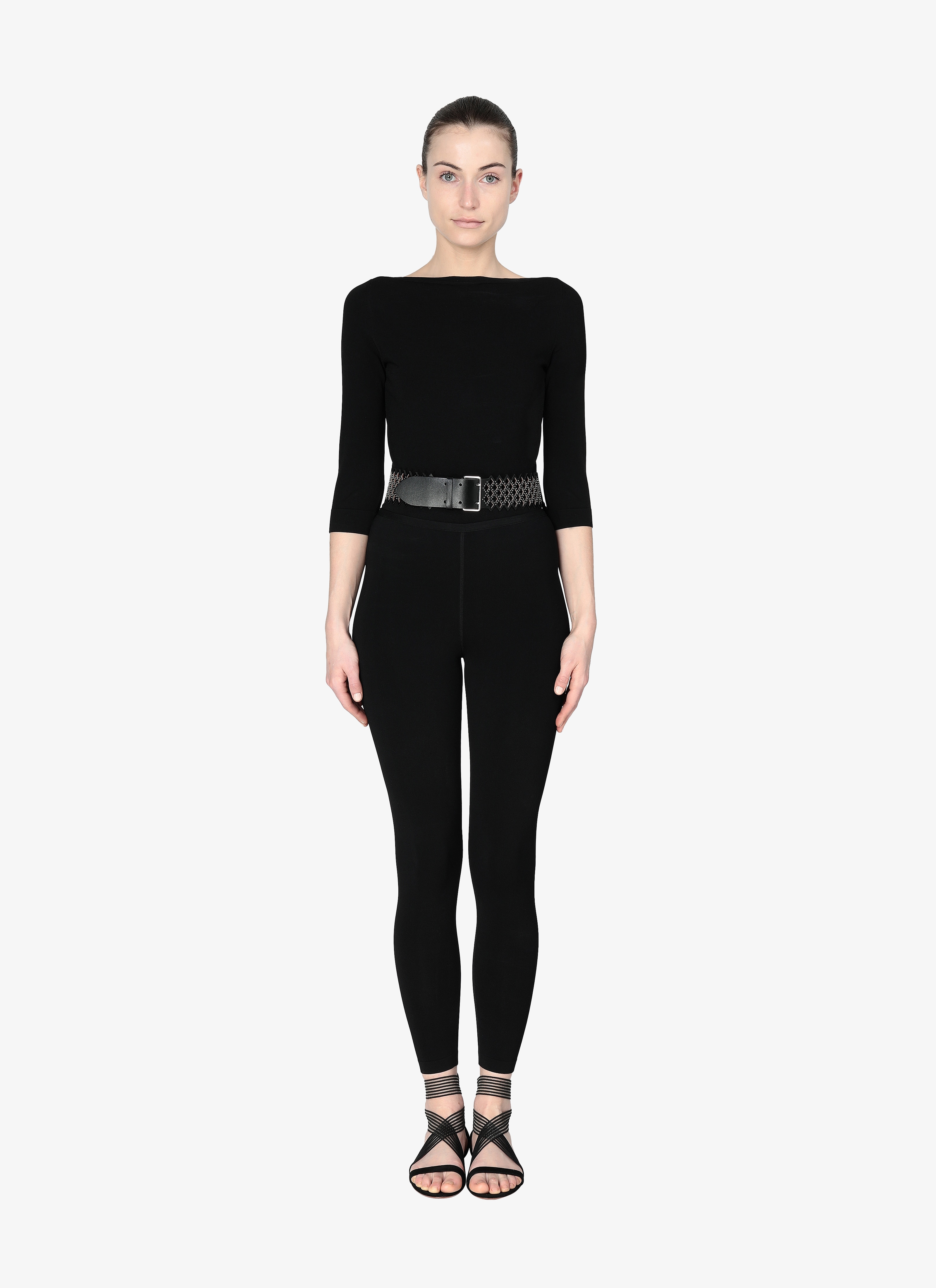 Leather Corset Belt Leather Corset Belt - maison-alaia.com