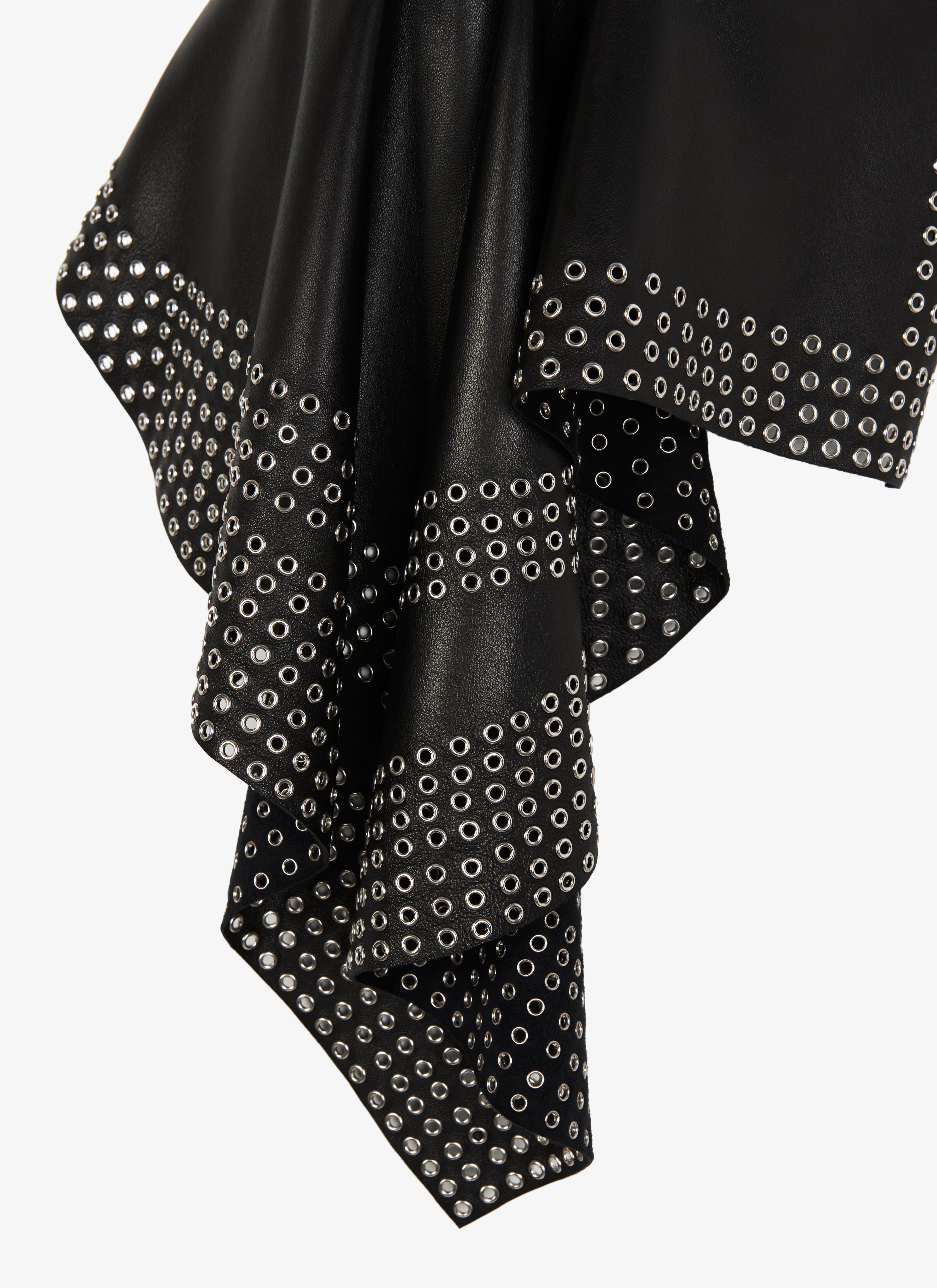 Draped Eyelet Lambskin Belt - maison-alaia.com