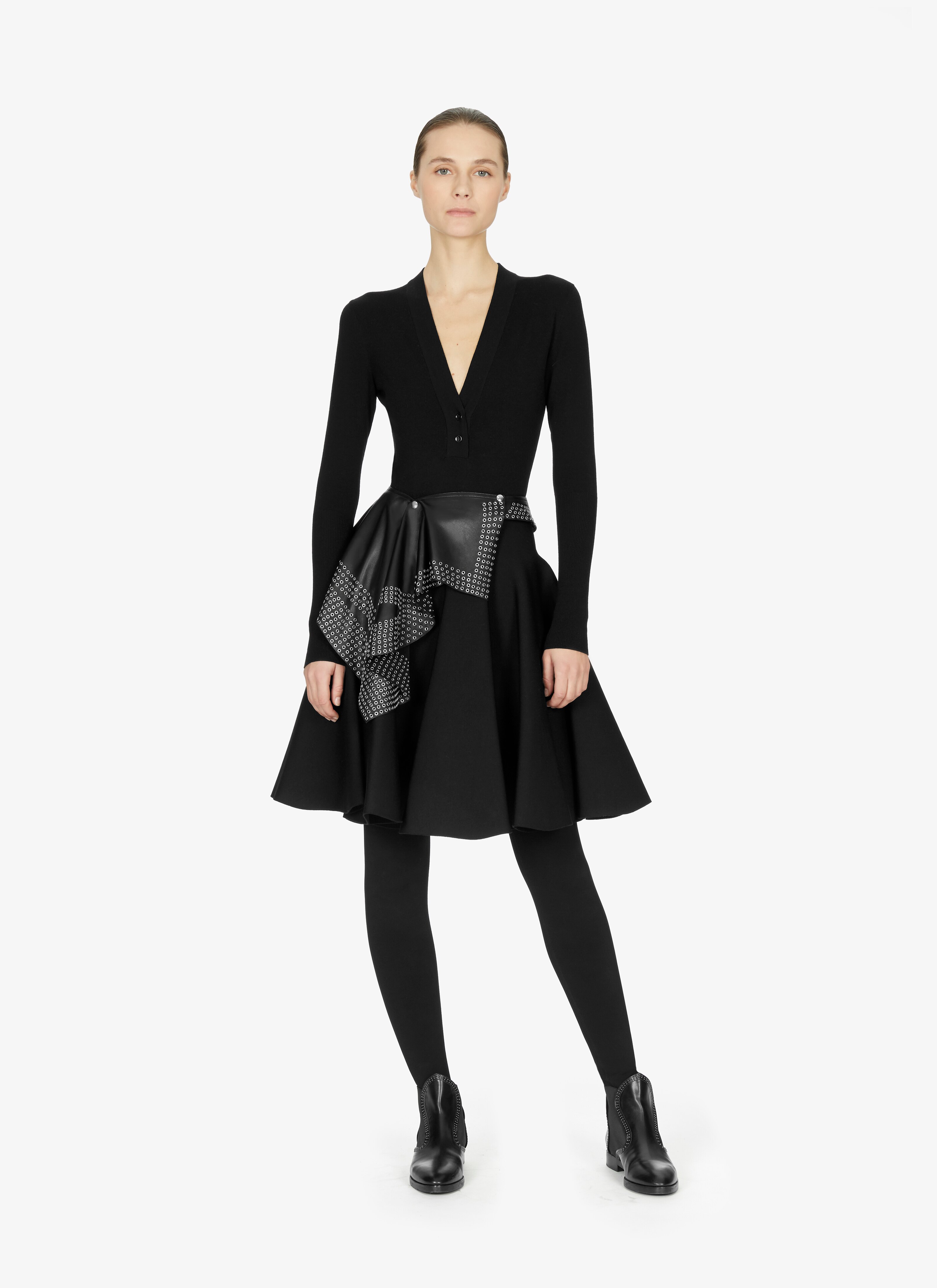 ALAÏA BLACK BELTS