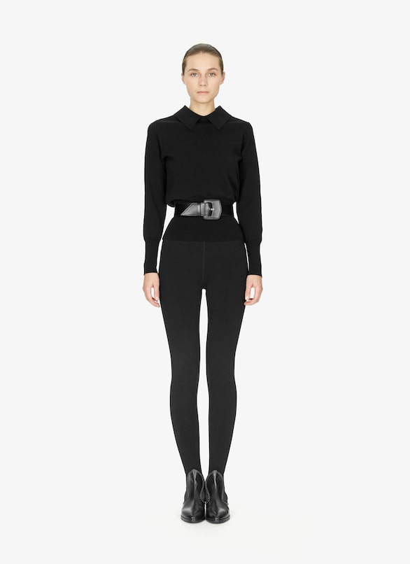 Medium Calfskin Belt ALAÏA BLACK MEDIUM CALFSKIN BELT