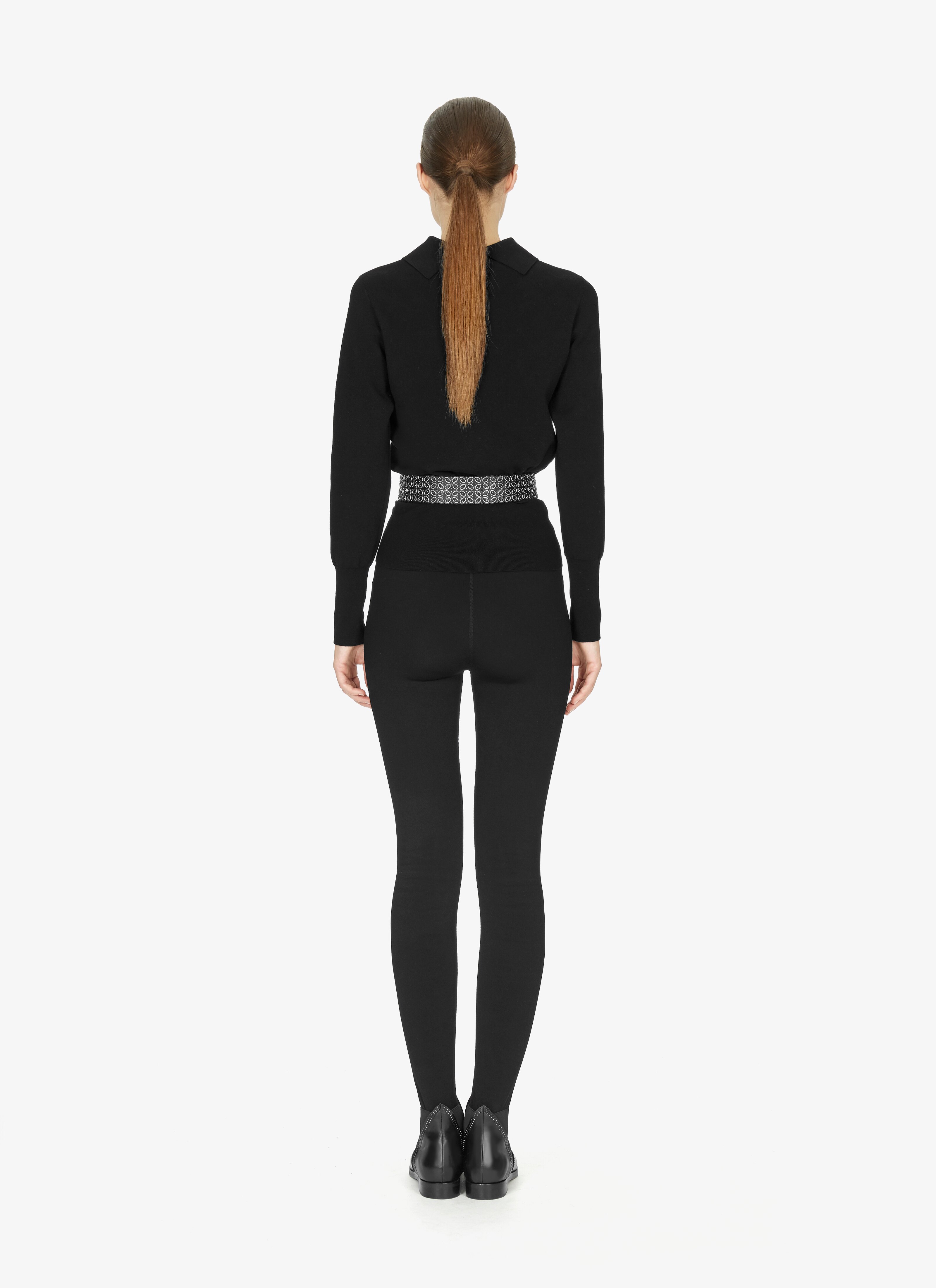 Floral Eyelet Calfskin Belt Floral Eyelet Calfskin Belt - maison-alaia.com