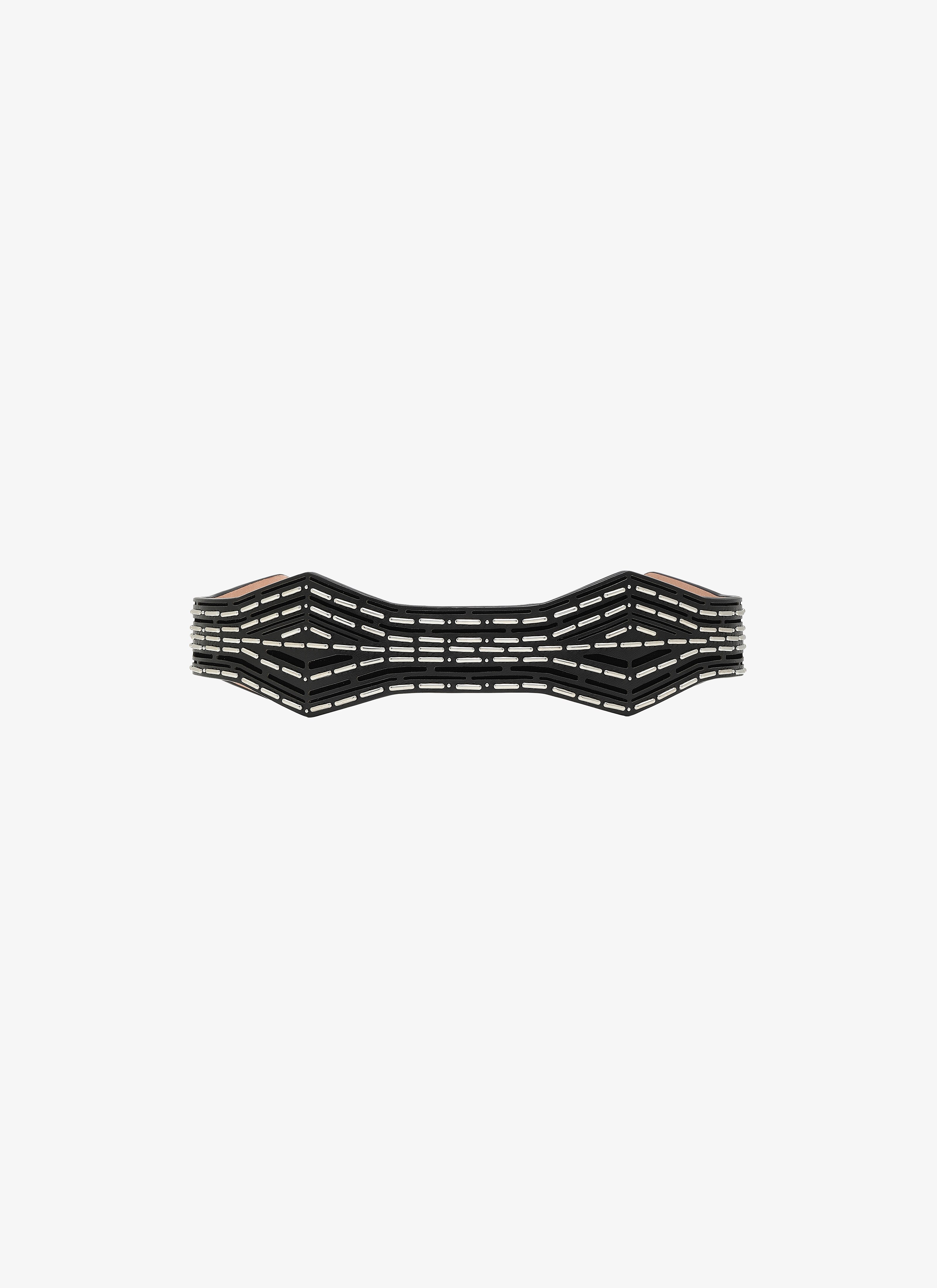 Geometric Calfskin Belt Geometric Calfskin Belt - maison-alaia.com