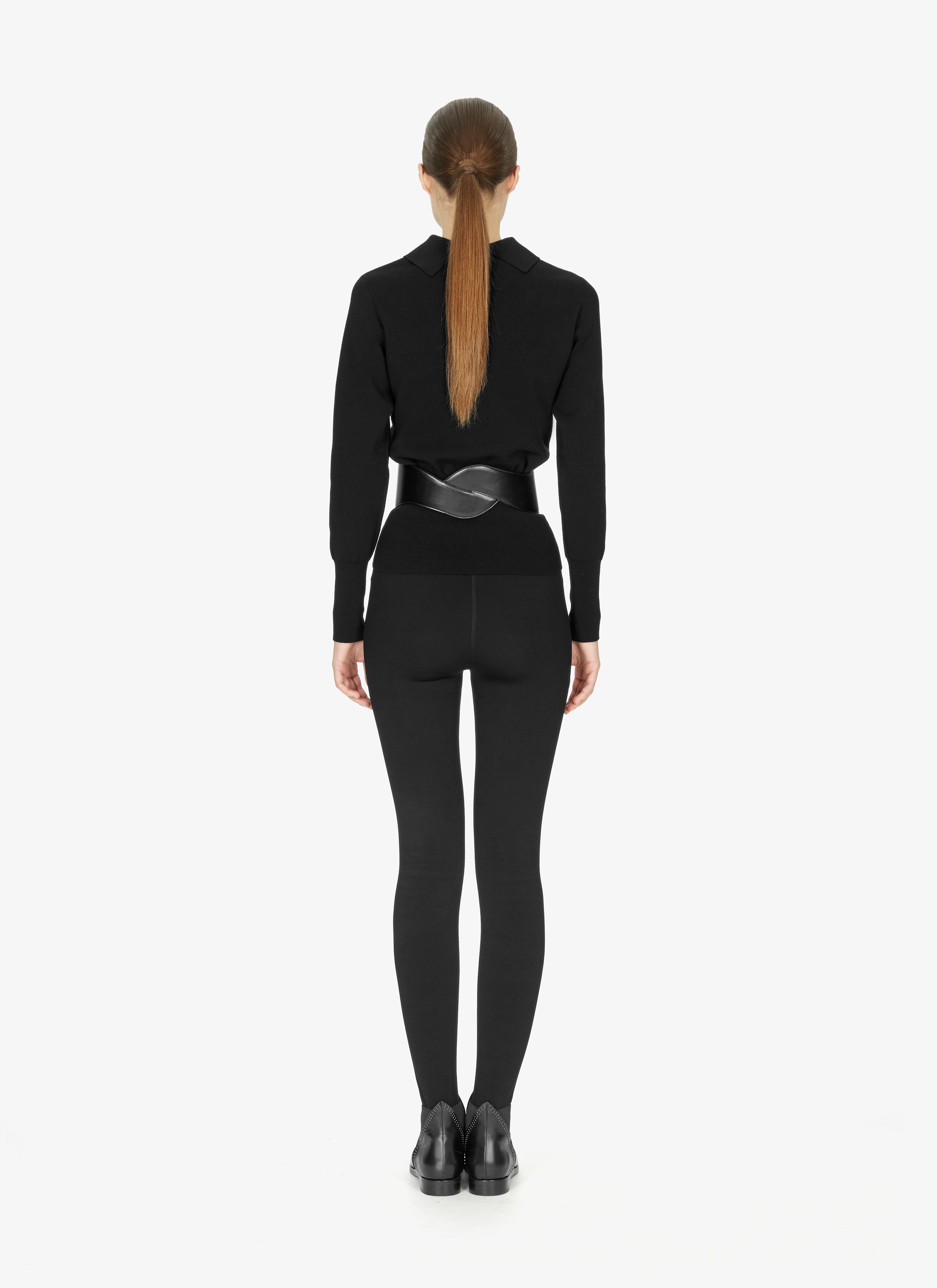 Waved Calfskin Belt Waved Calfskin Belt - maison-alaia.com