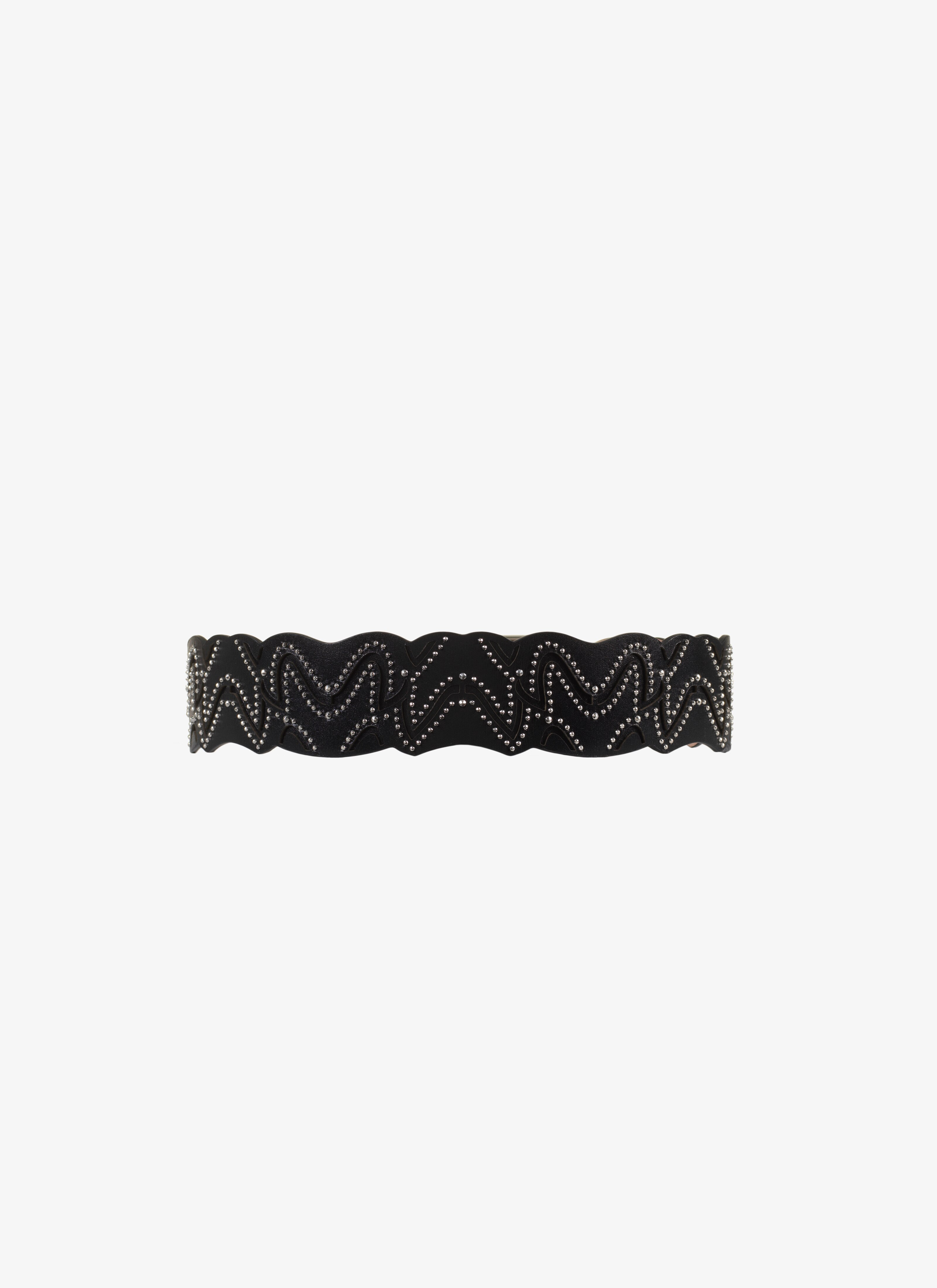 Openwork Calfskin Belt Openwork Calfskin Belt - maison-alaia.com