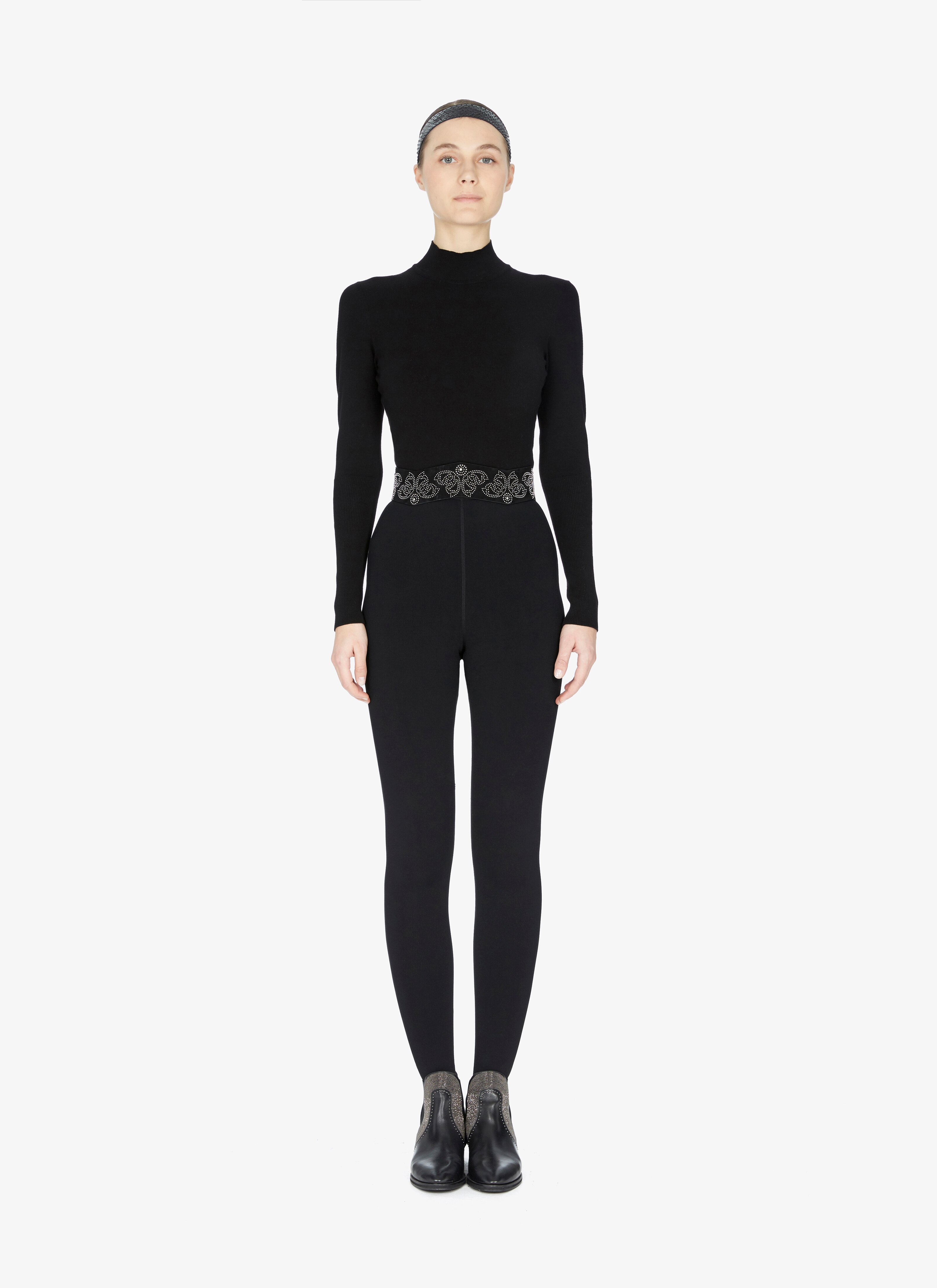 Faceted Calfskin Belt Faceted Calfskin Belt - maison-alaia.com