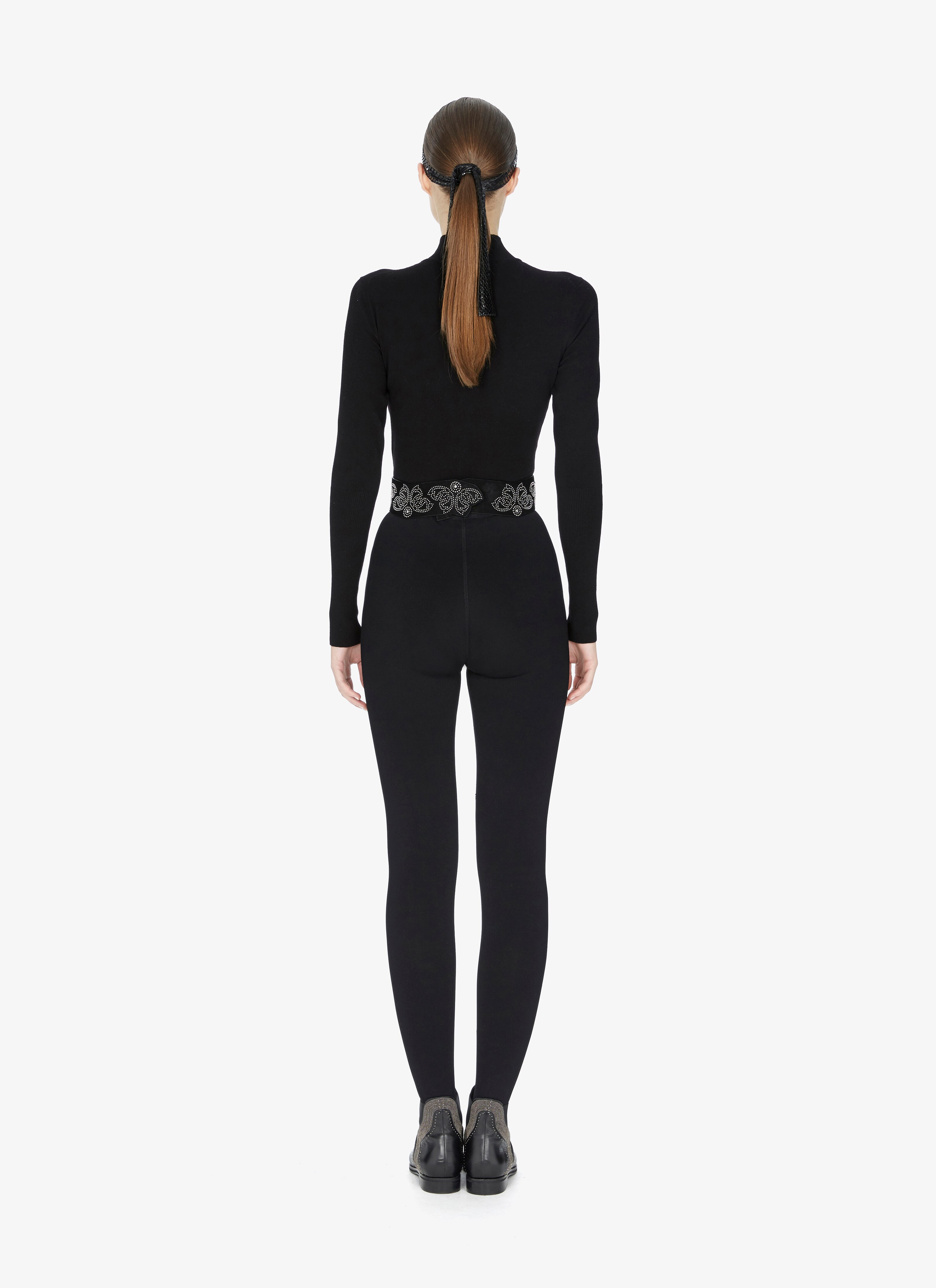 Faceted Calfskin Belt Faceted Calfskin Belt - maison-alaia.com