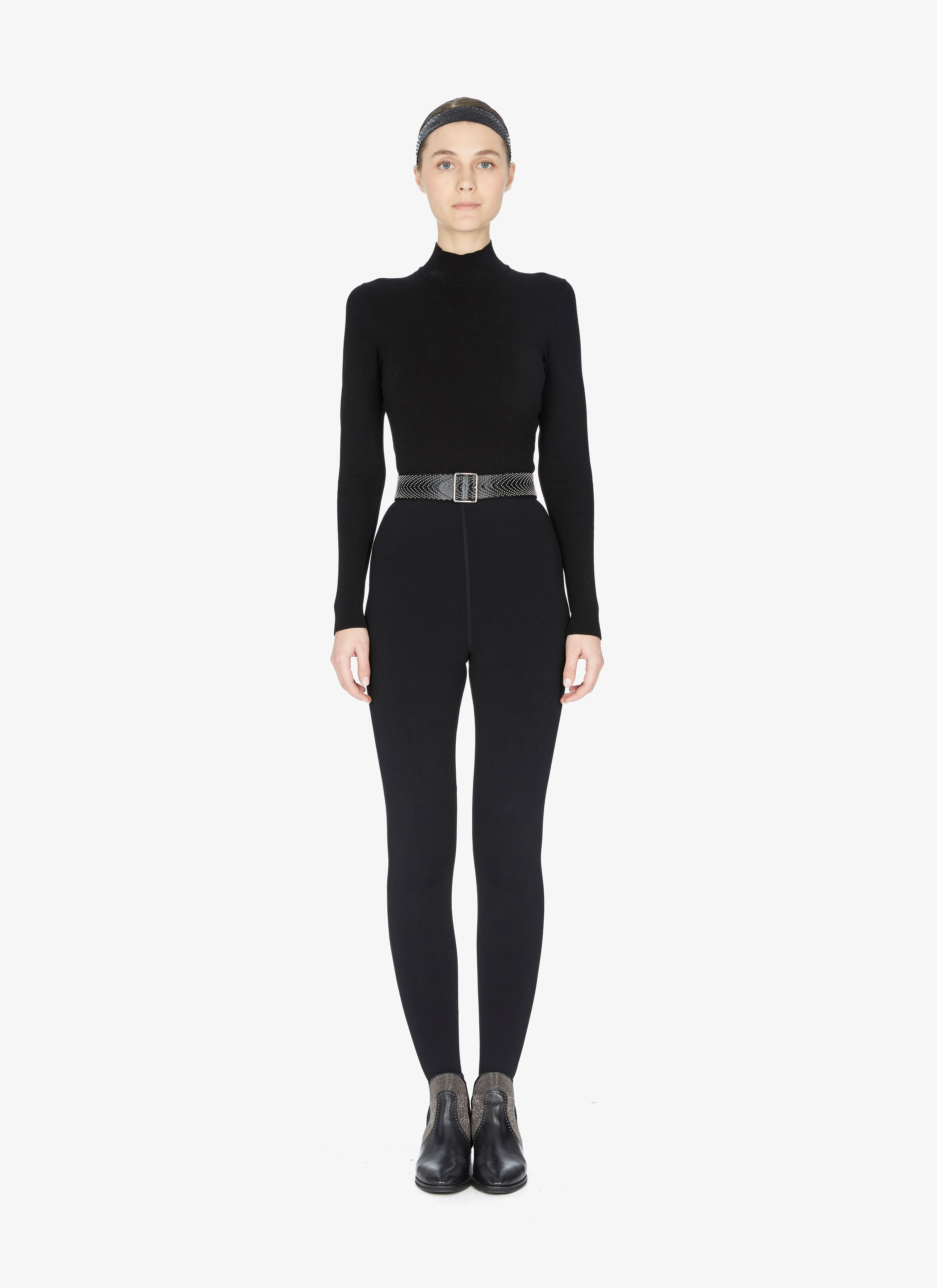 Studded Calfskin Belt Studded Calfskin Belt - maison-alaia.com