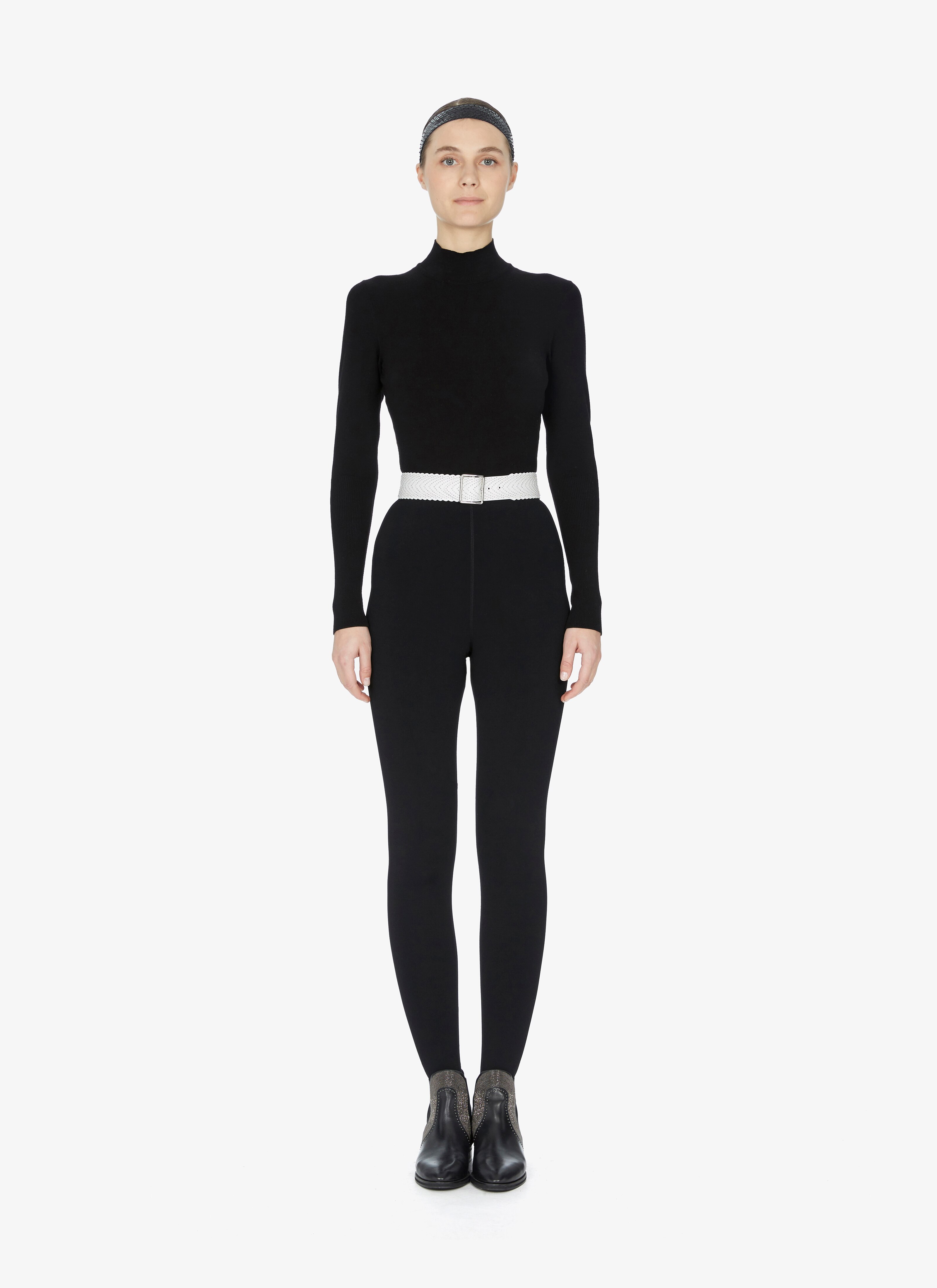 Studded Calfskin Belt Studded Calfskin Belt - maison-alaia.com