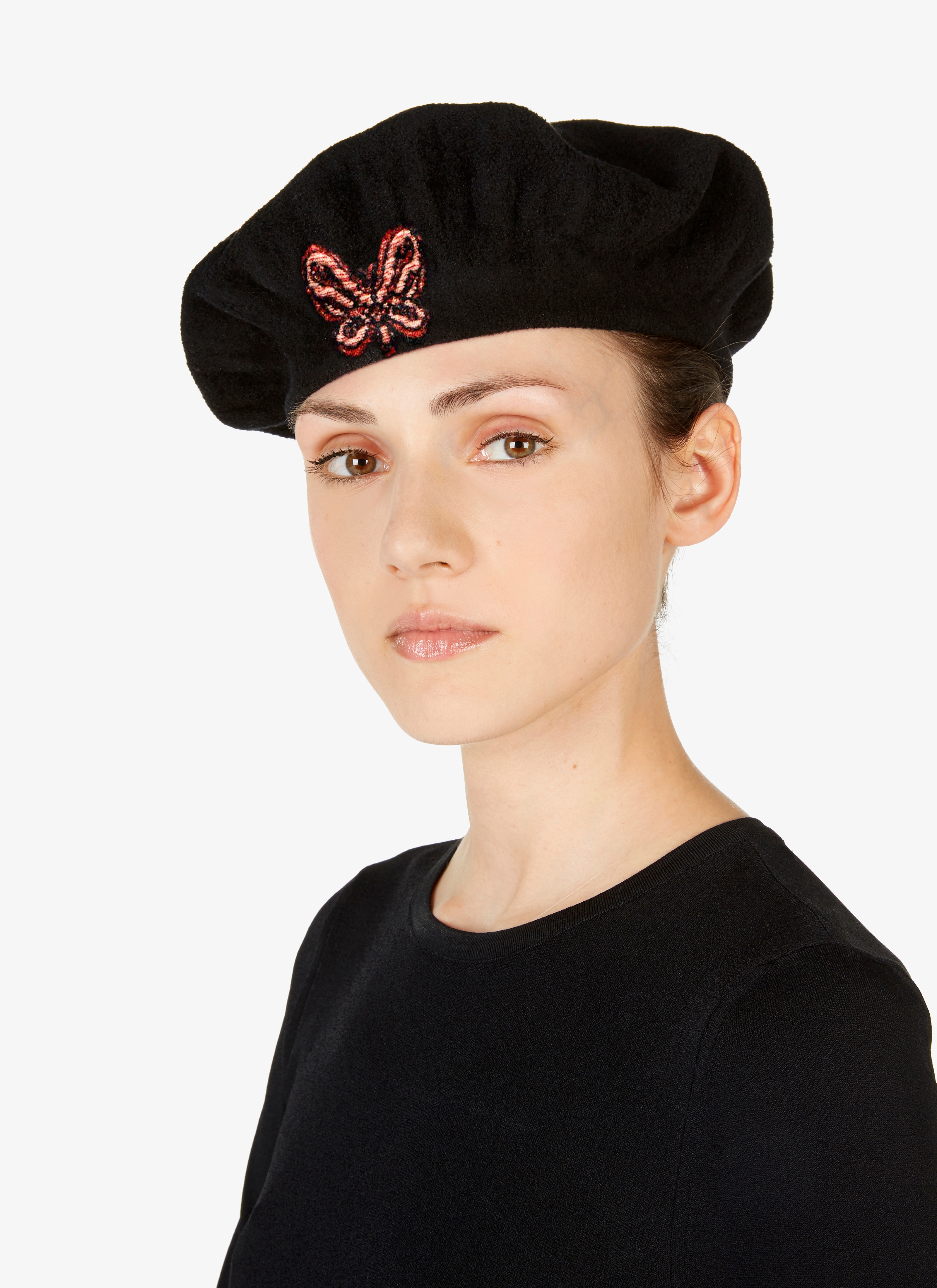 Wool-Blend Butterfly Beret
Wool-Blend Butterfly Beret
- maison-alaia.com