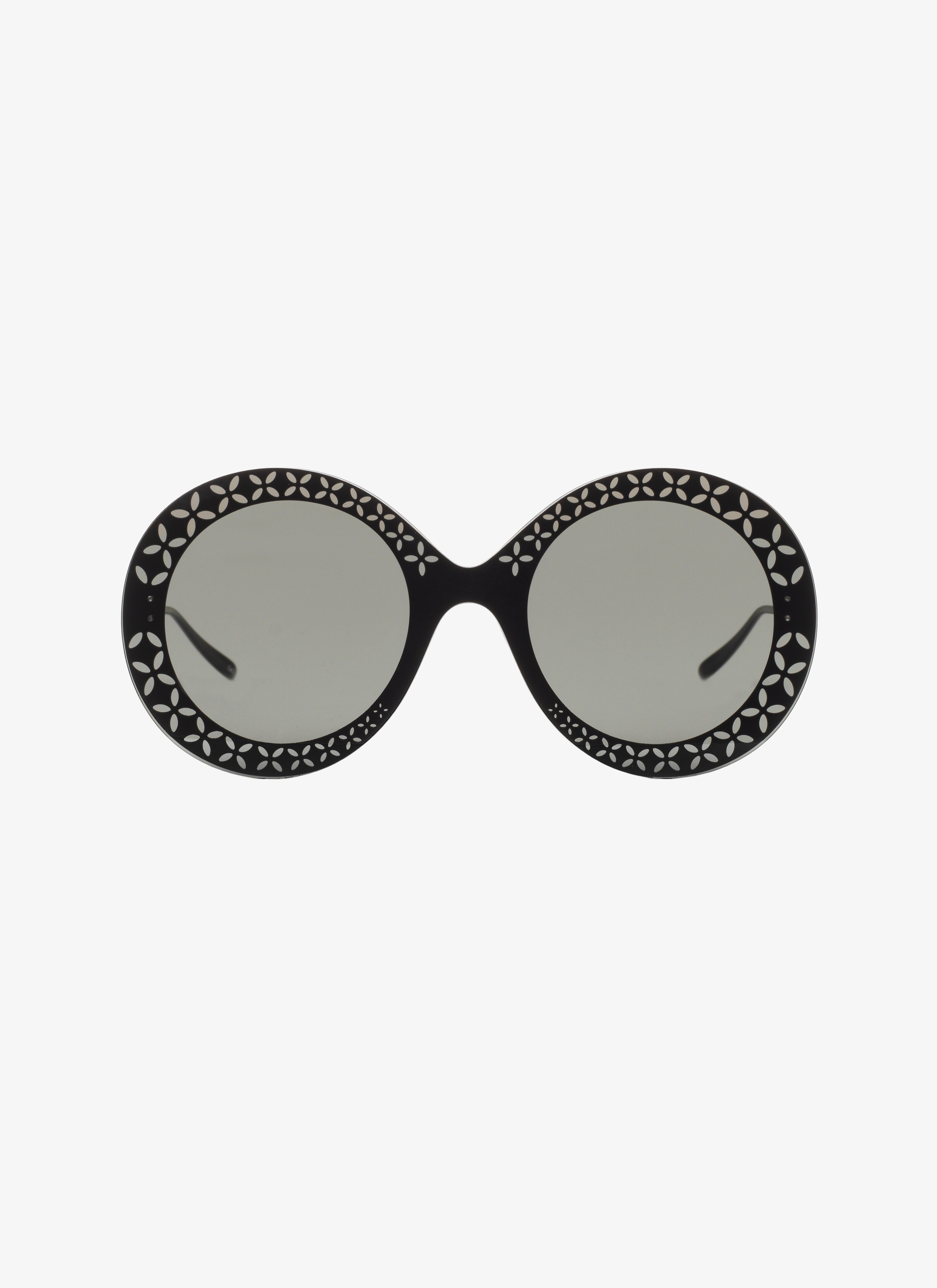 ALAÏA BLACK-BLACK-GREY  GLASSES GREY/BLACK