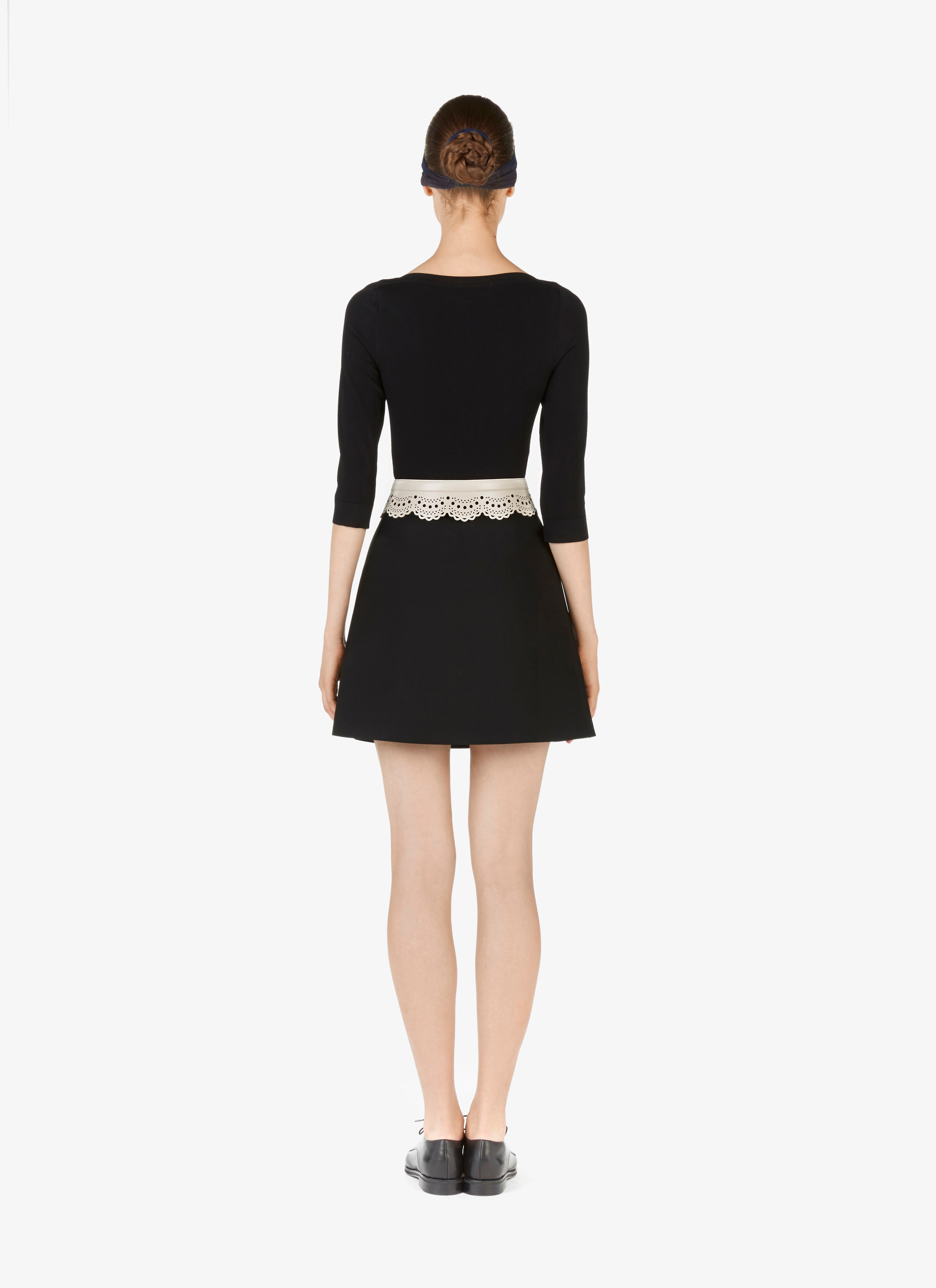 Laser-Cut Calfskin Corset Belt Laser-Cut Calfskin Corset Belt - maison-alaia.com