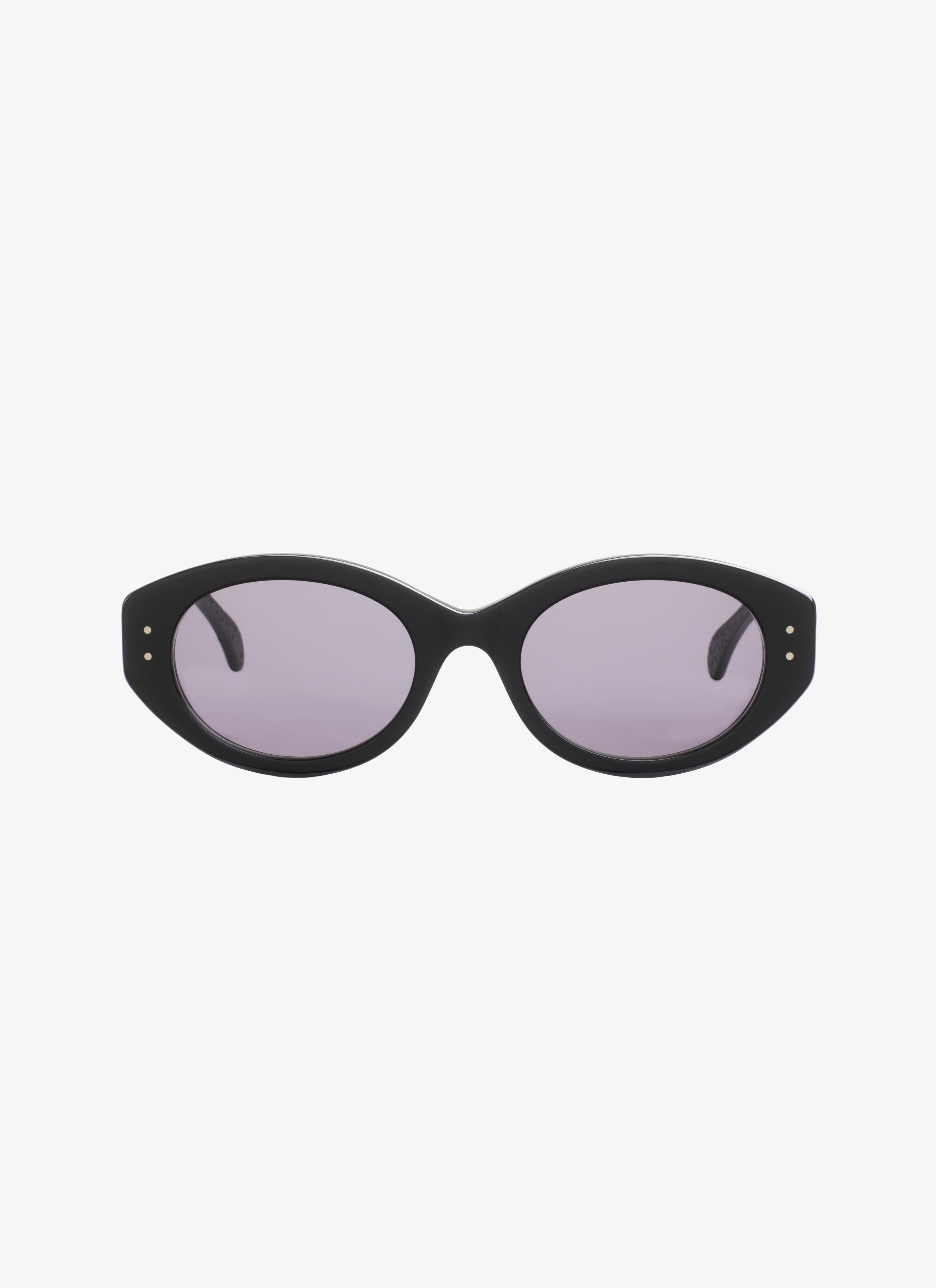 ALAÏA BLACK-BLACK-GRAY BROWN SUNGLASSES