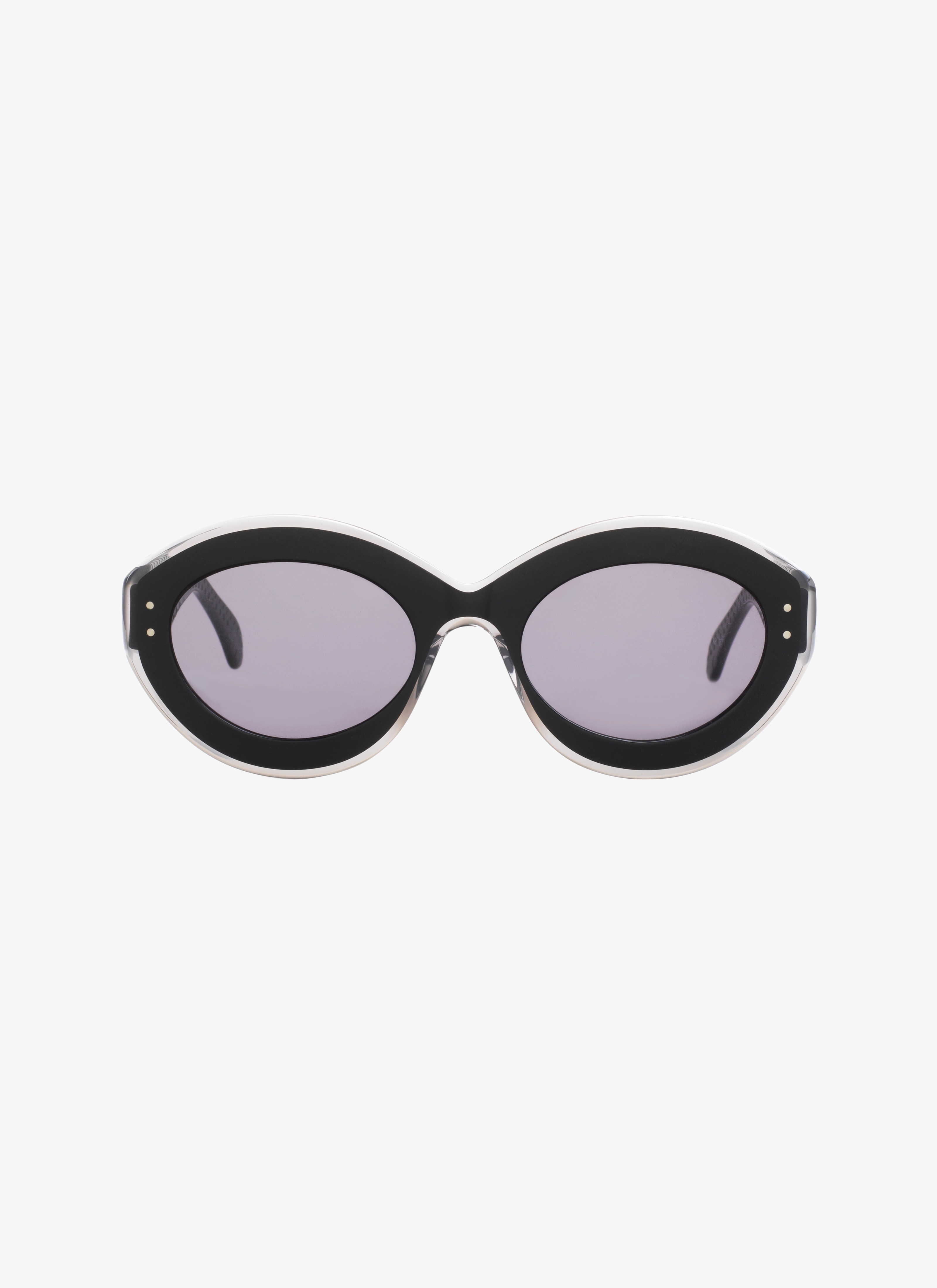ALAÏA BLACK-GREY GRAY SUNGLASSES