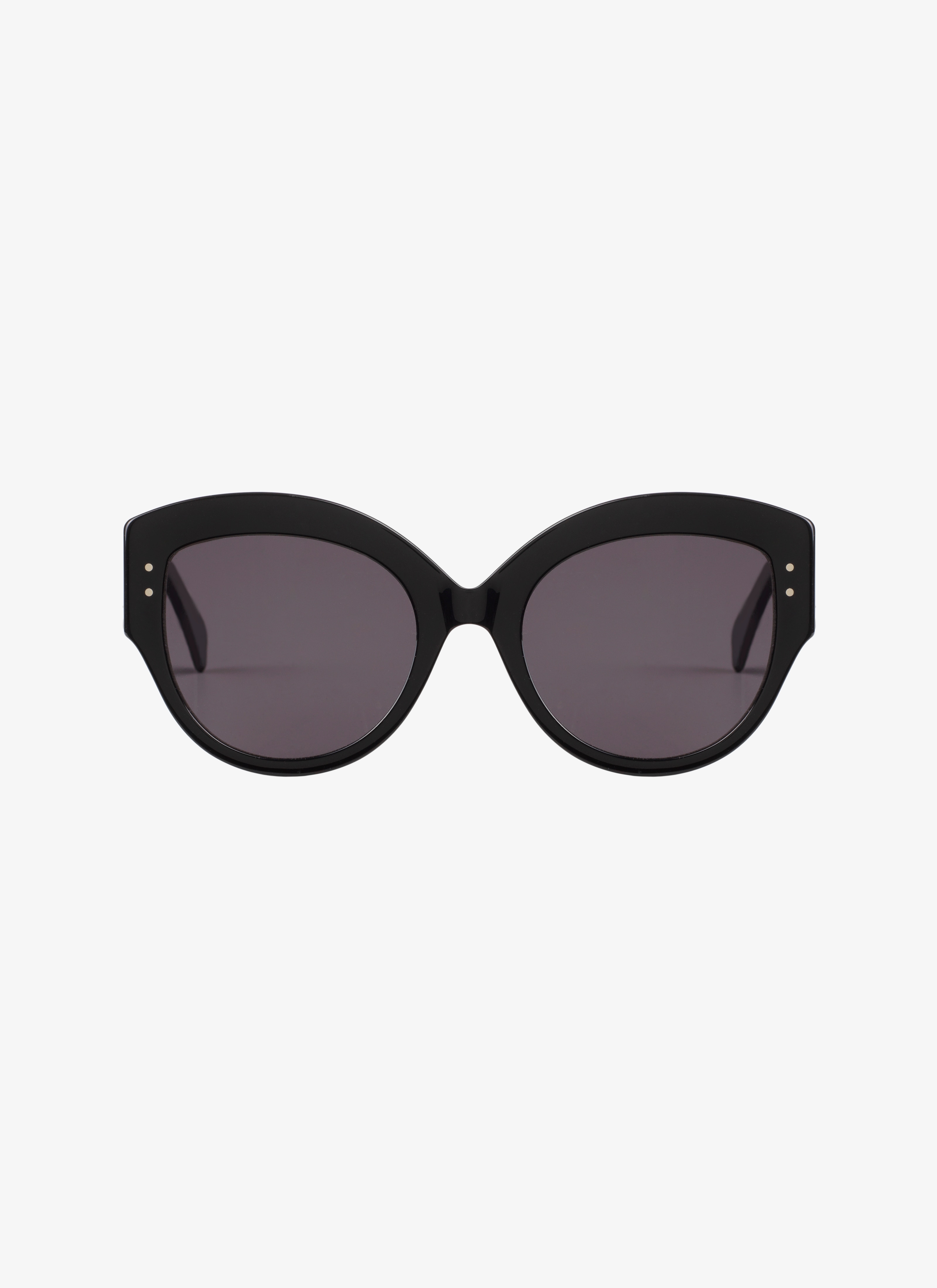ALAÏA BLACK-BLACK-GREY SUNGLASSES