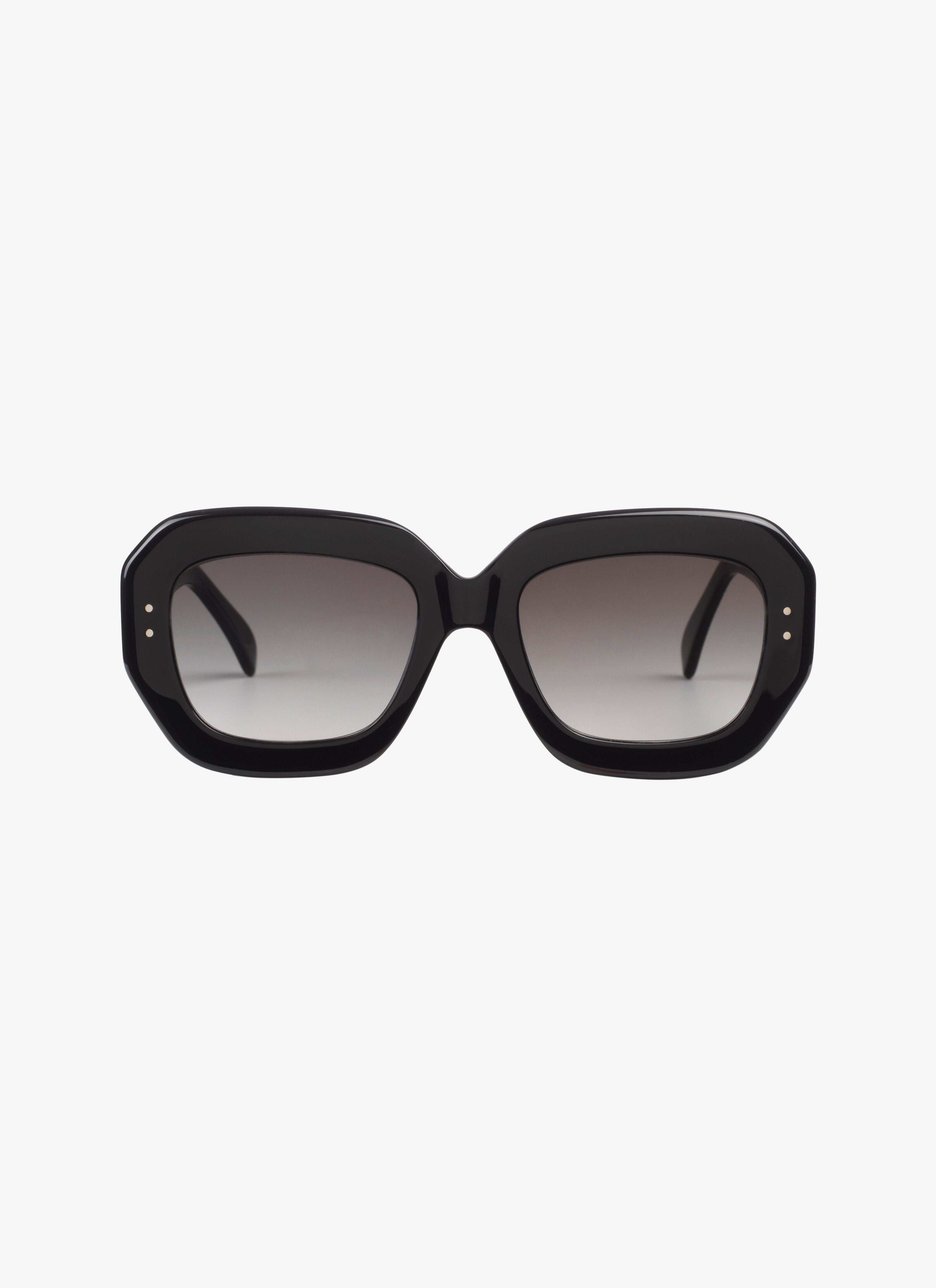 ALAÏA BLACK-BLACK-GRAY SUNGLASSES
