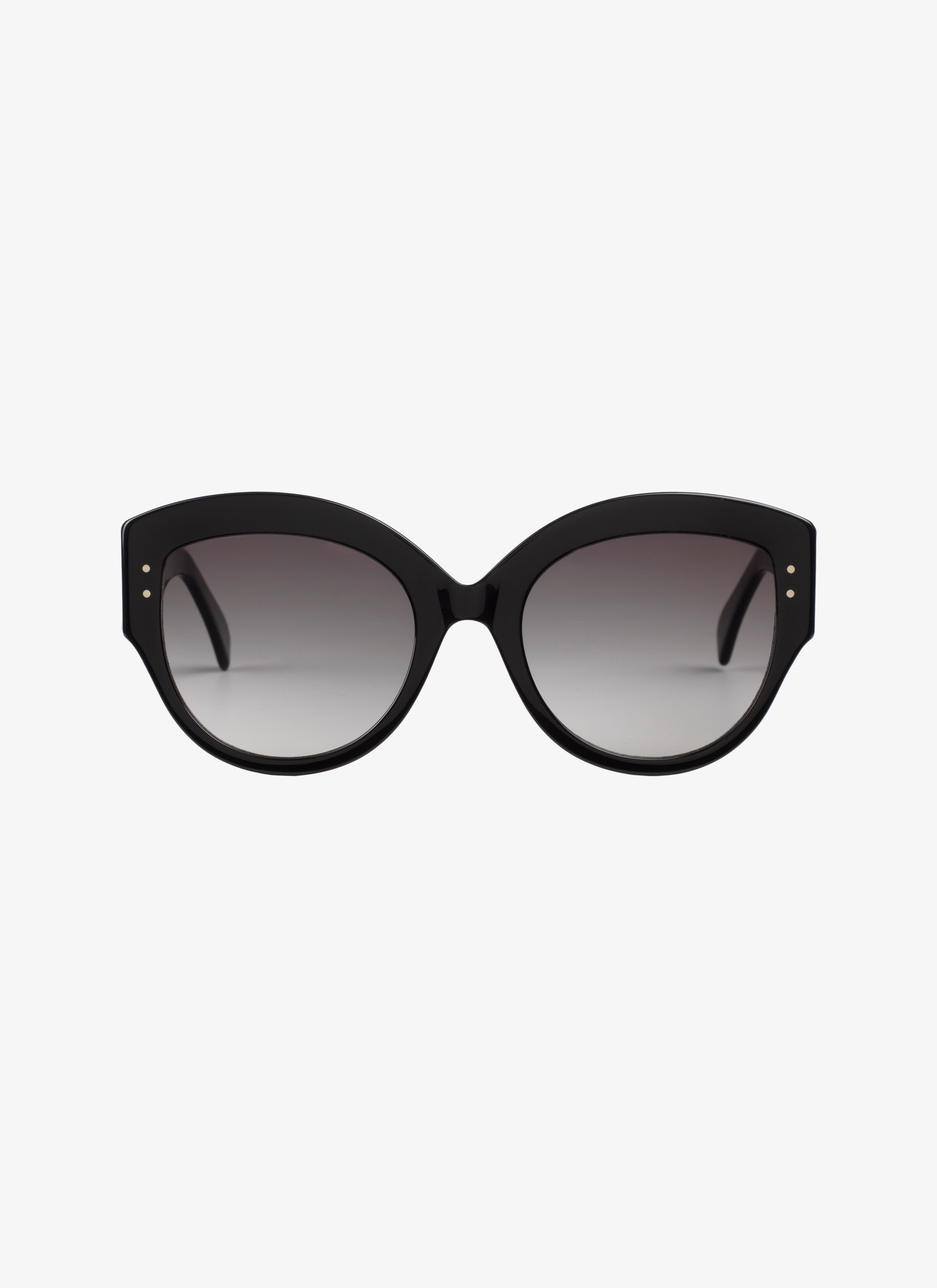 ALAÏA BLACK-BLACK-GRAY SUNGLASSES