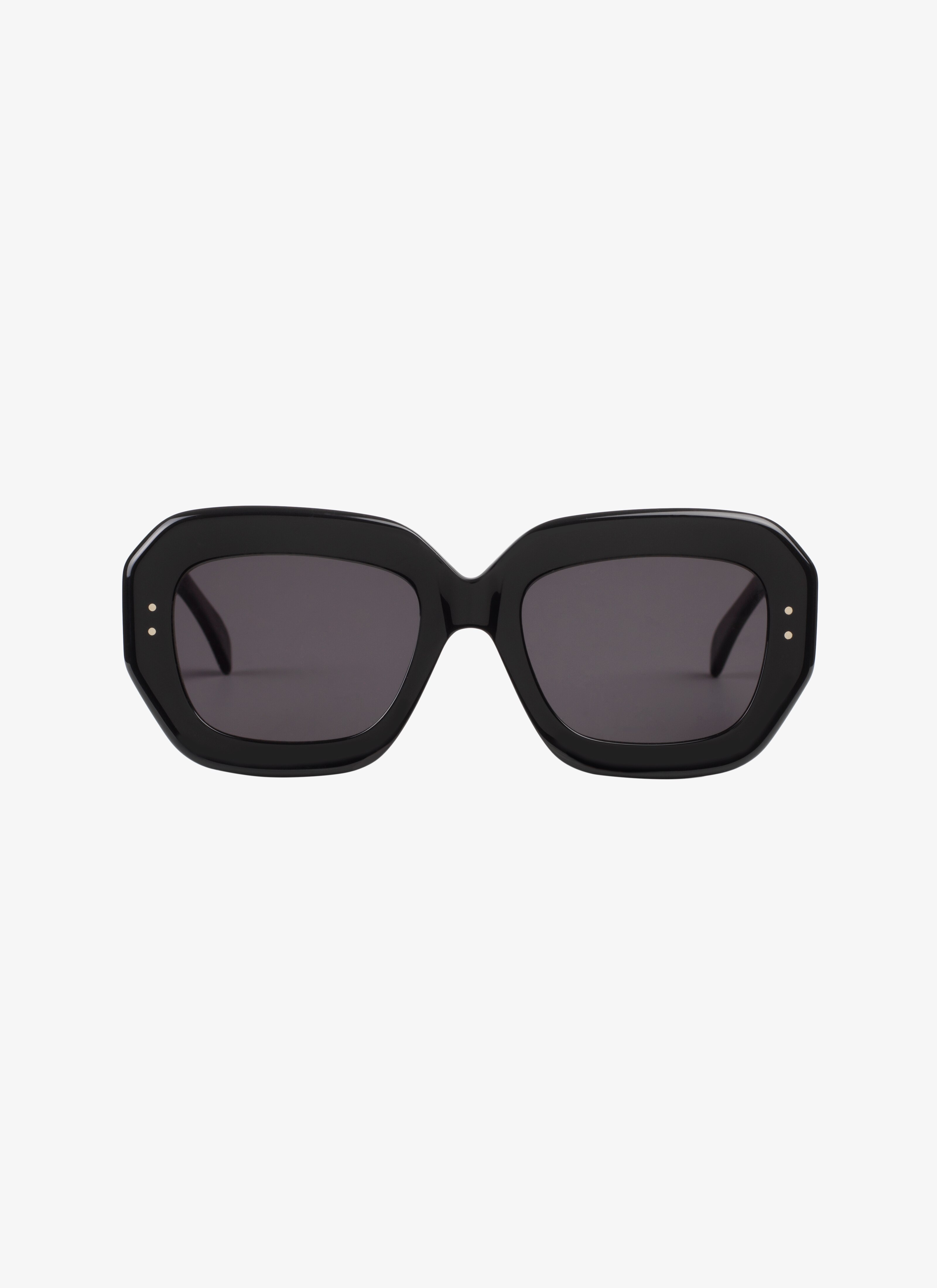 ALAÏA BLACK-BLACK-GRAY SUNGLASSES