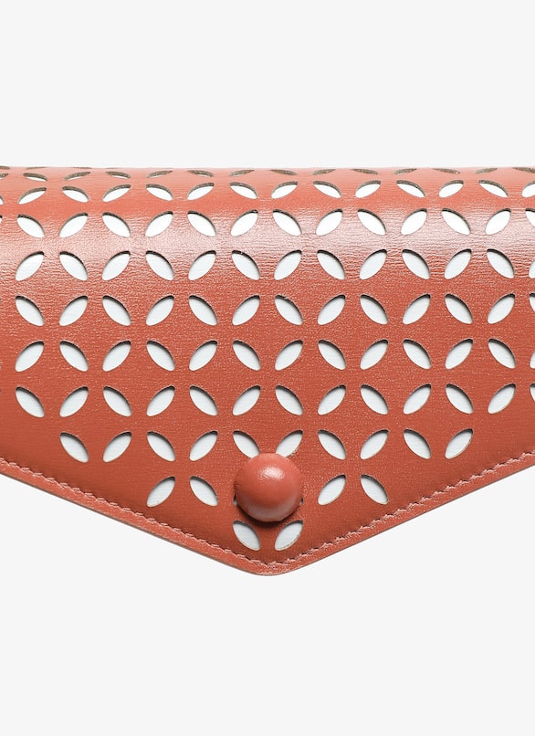 Wallet ALAÏA CARAMEL/WHITE WALLET