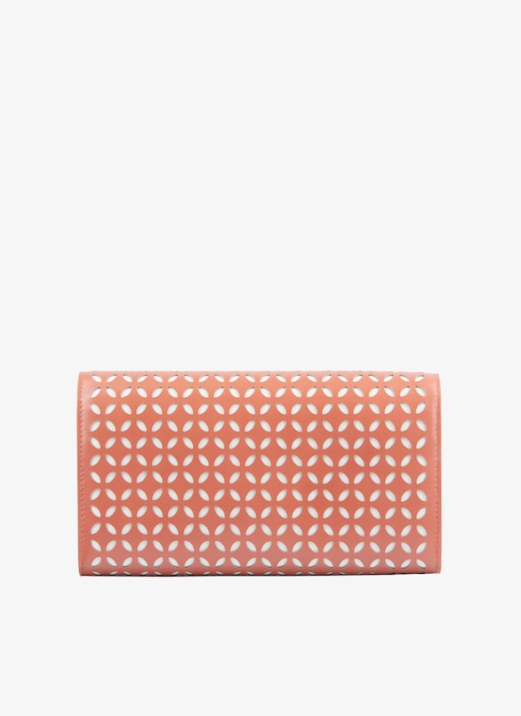 Wallet ALAÏA CARAMEL/WHITE WALLET