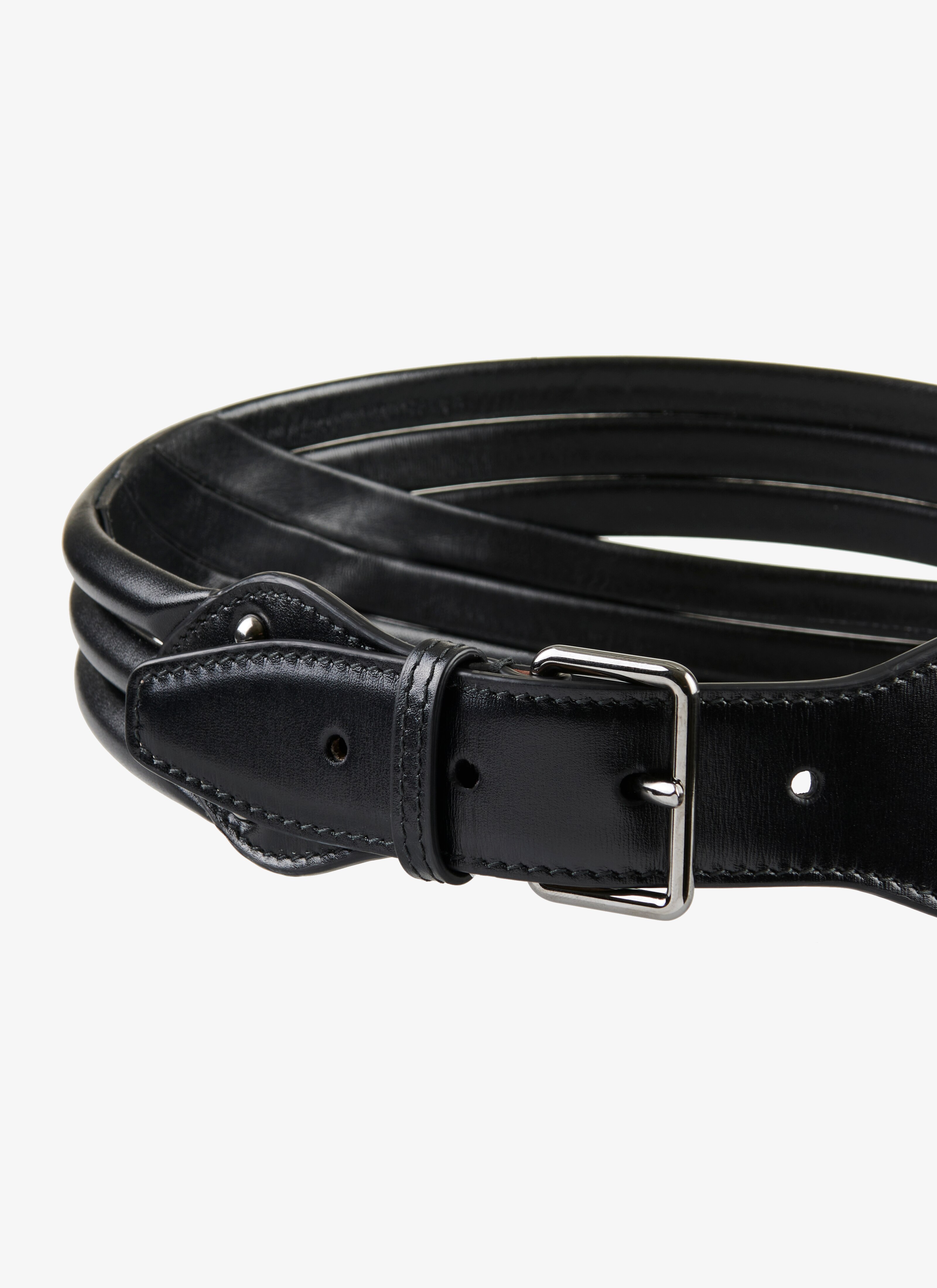 ALAÏA BLACK BELTS
