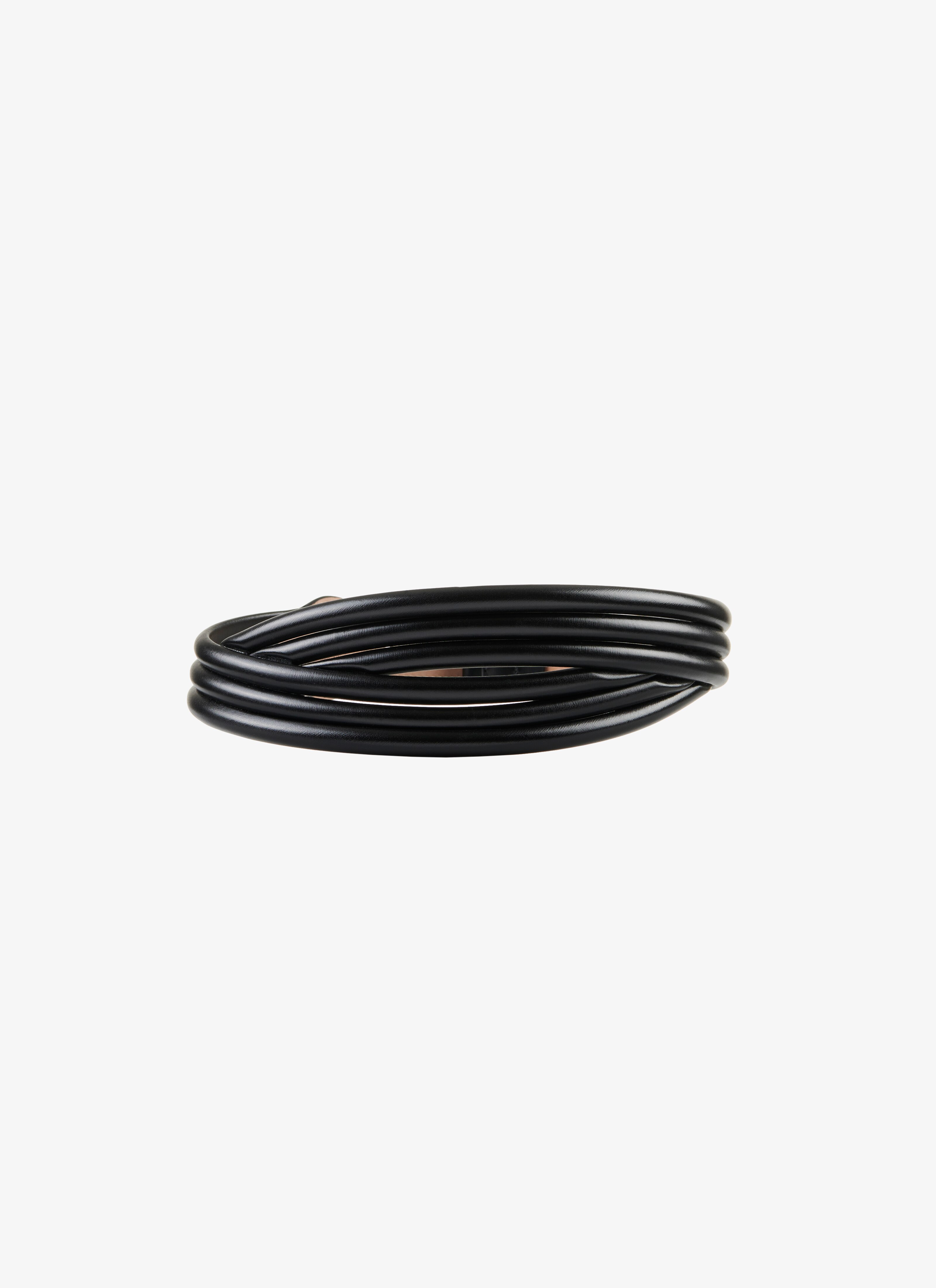 ALAÏA BLACK BELTS