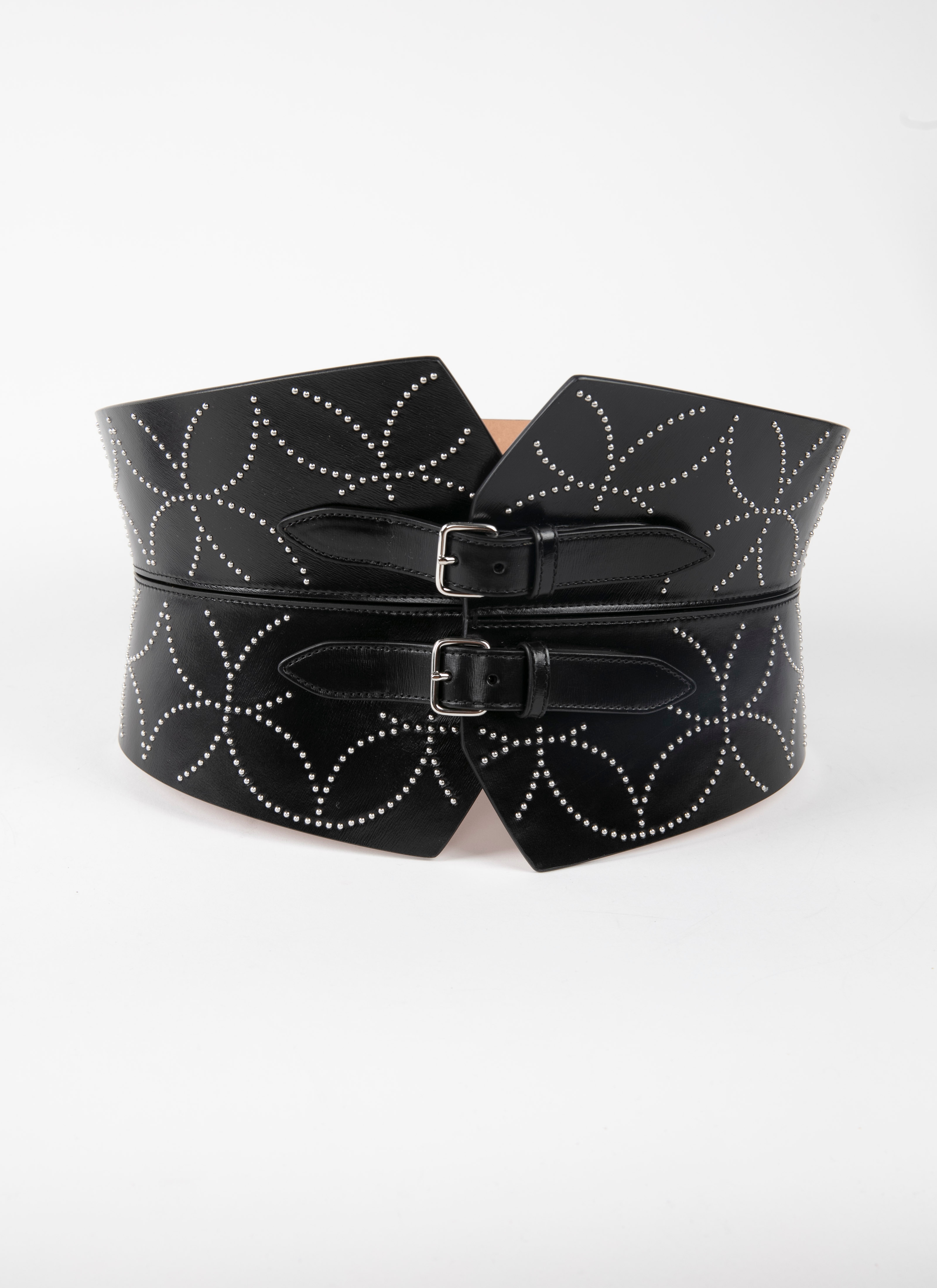 ALAÏA BLACK BELTS