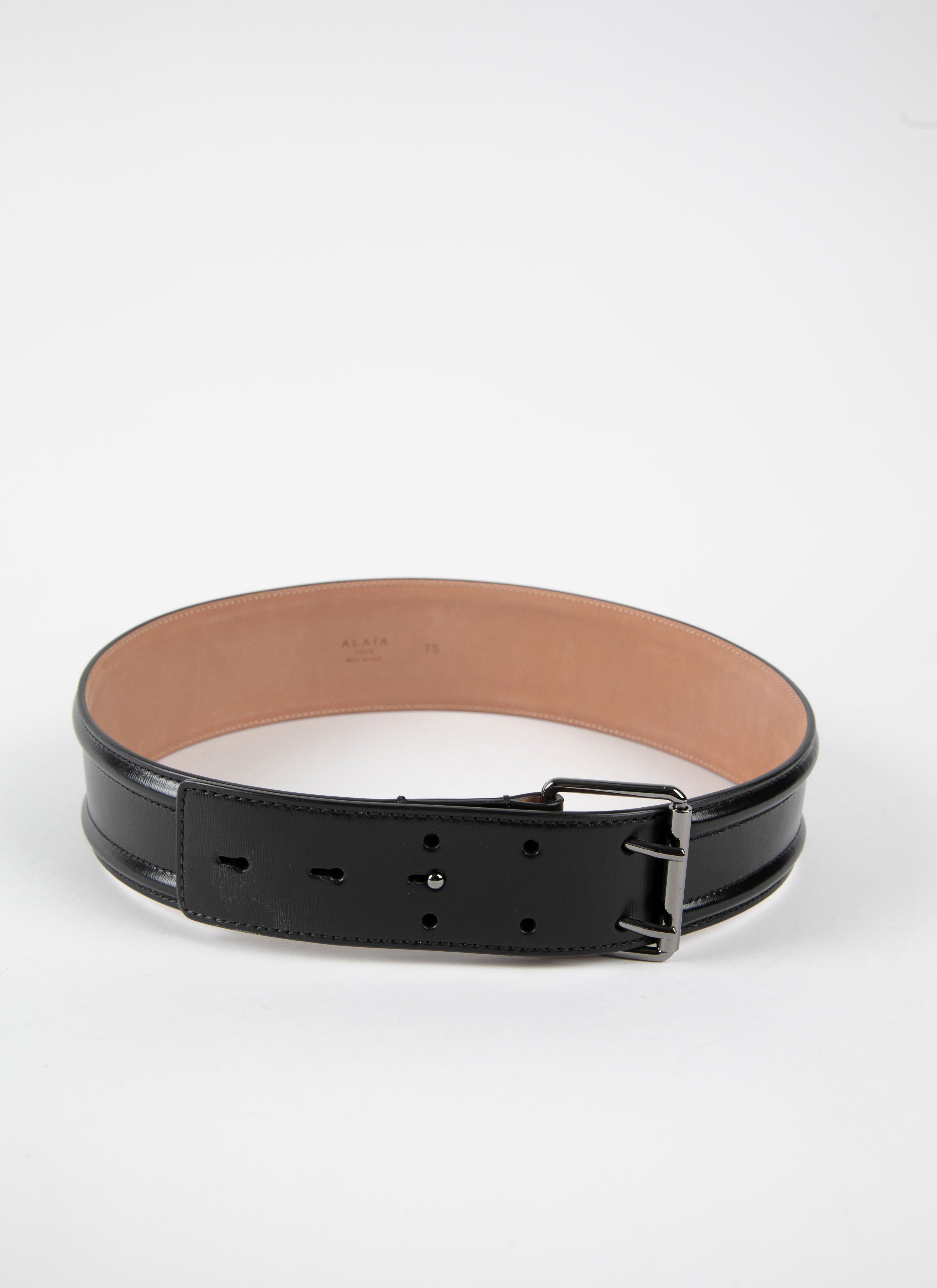 ALAÏA BLACK BELTS