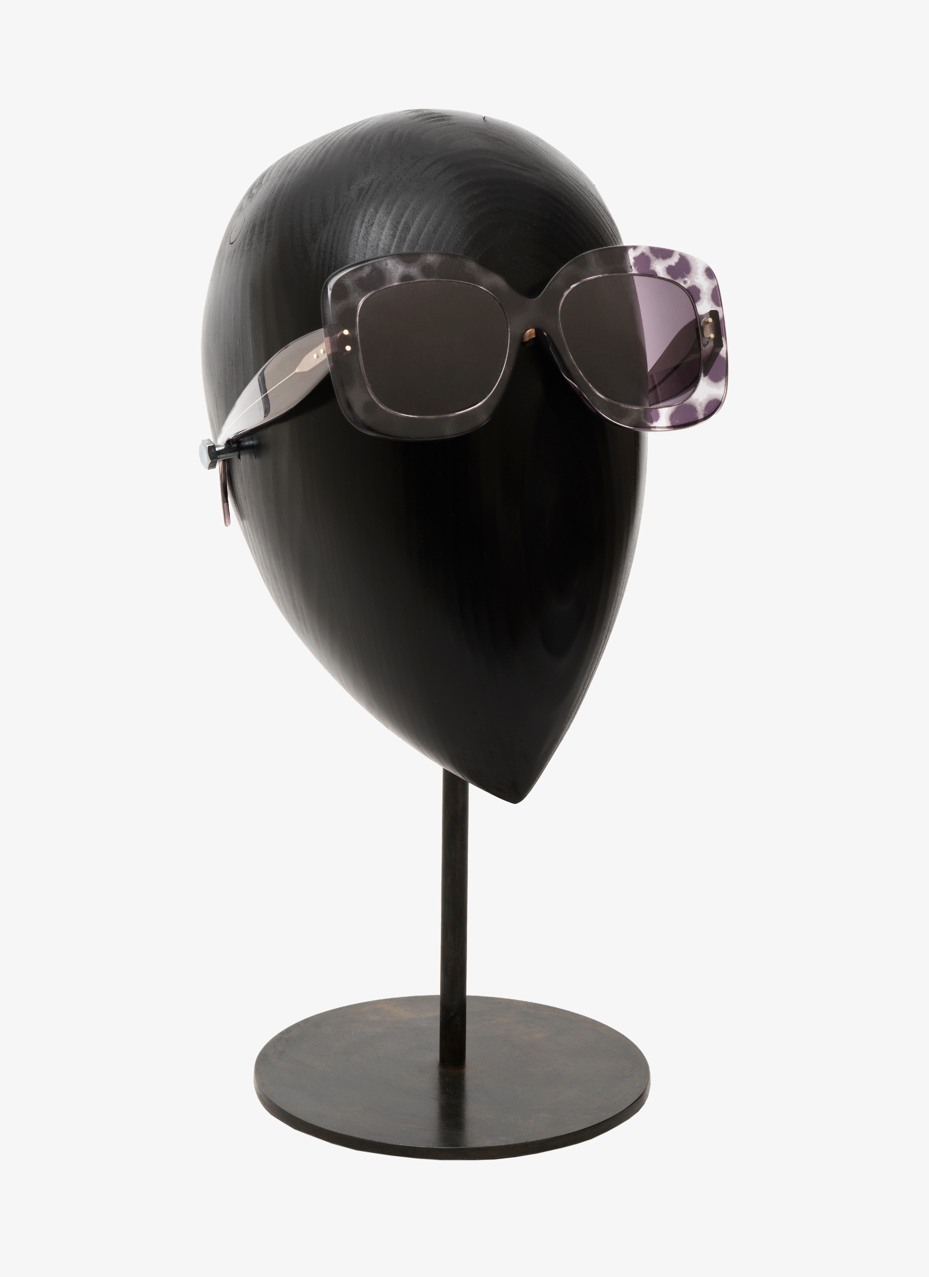 ALAÏA GRAY WHITE SUNGLASSES