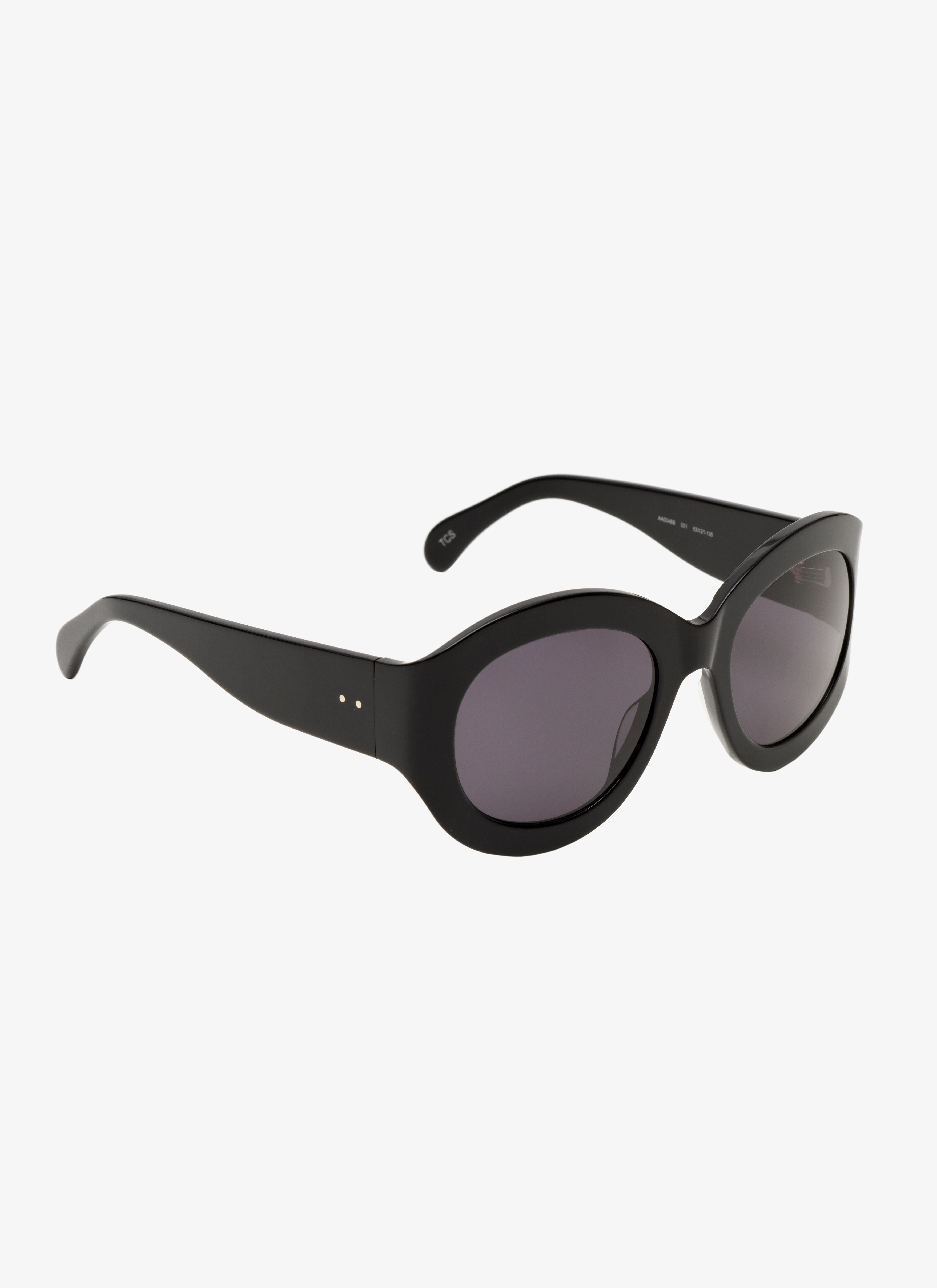ALAÏA BLACK/GREY BLACK SUNGLASSES