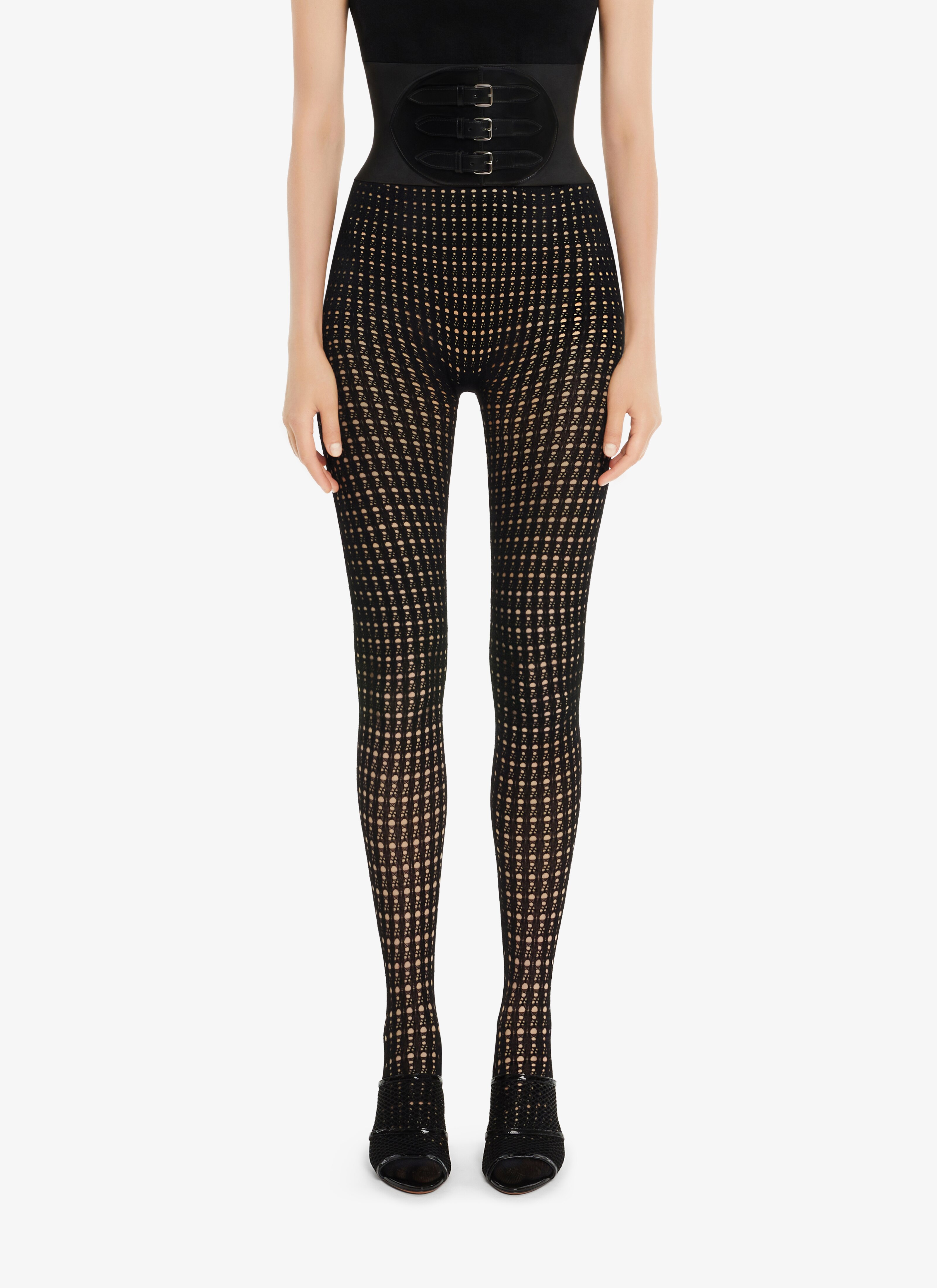 Vienne lace tights - maison-alaia.com