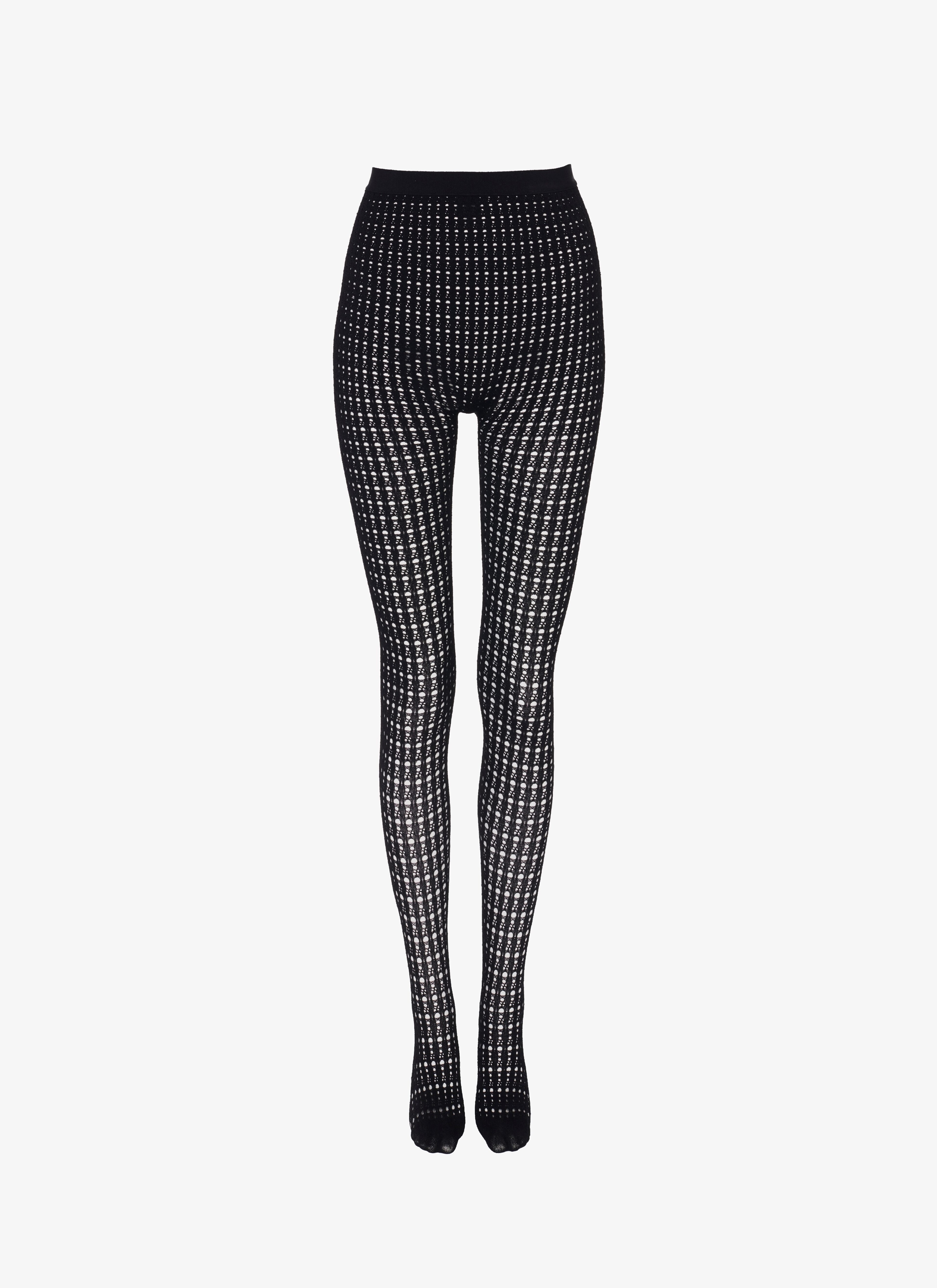 Vienne lace tights maison-alaia.com