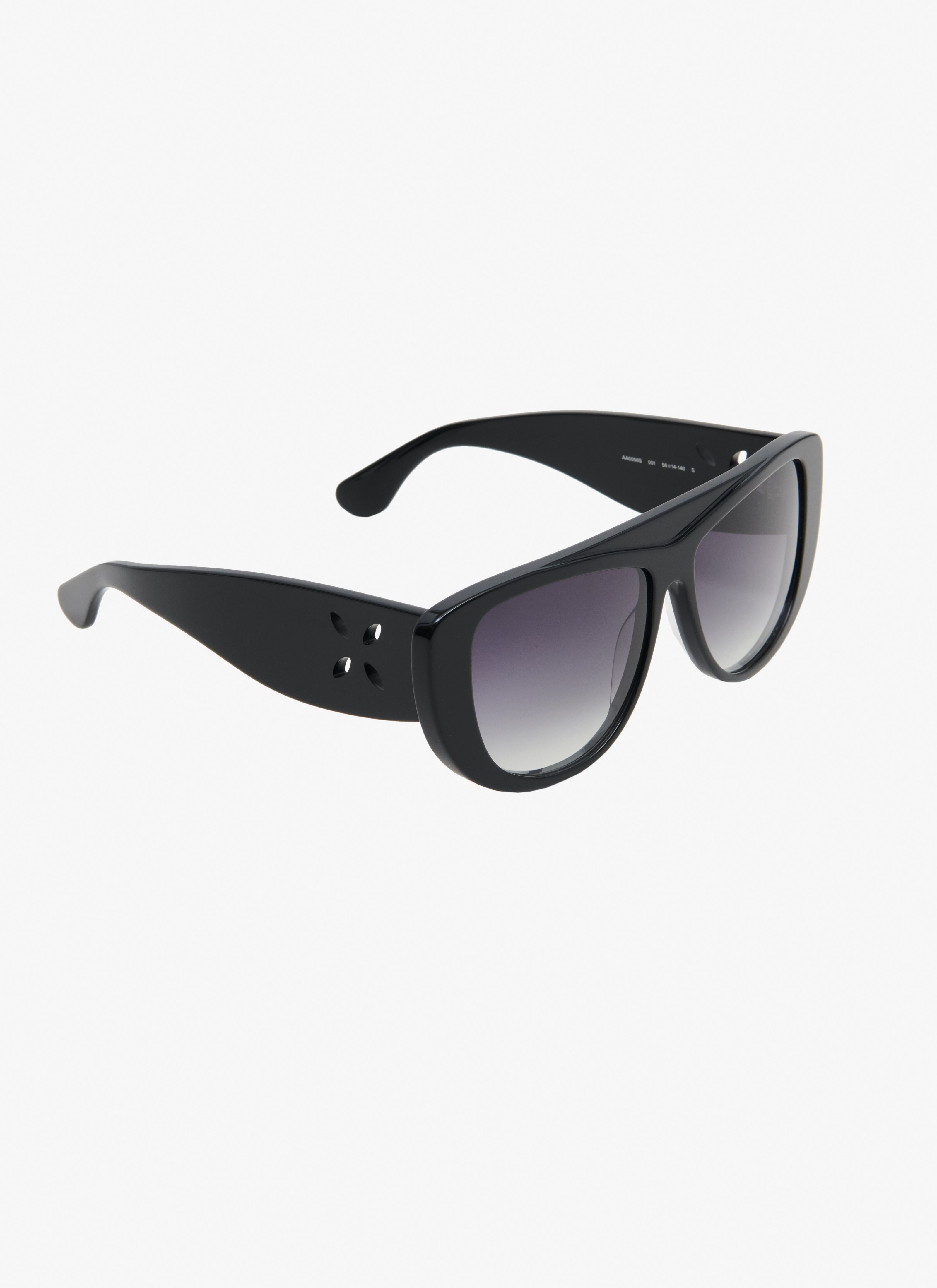 ALAÏA BLACK/GREY MASK SUNGLASSES