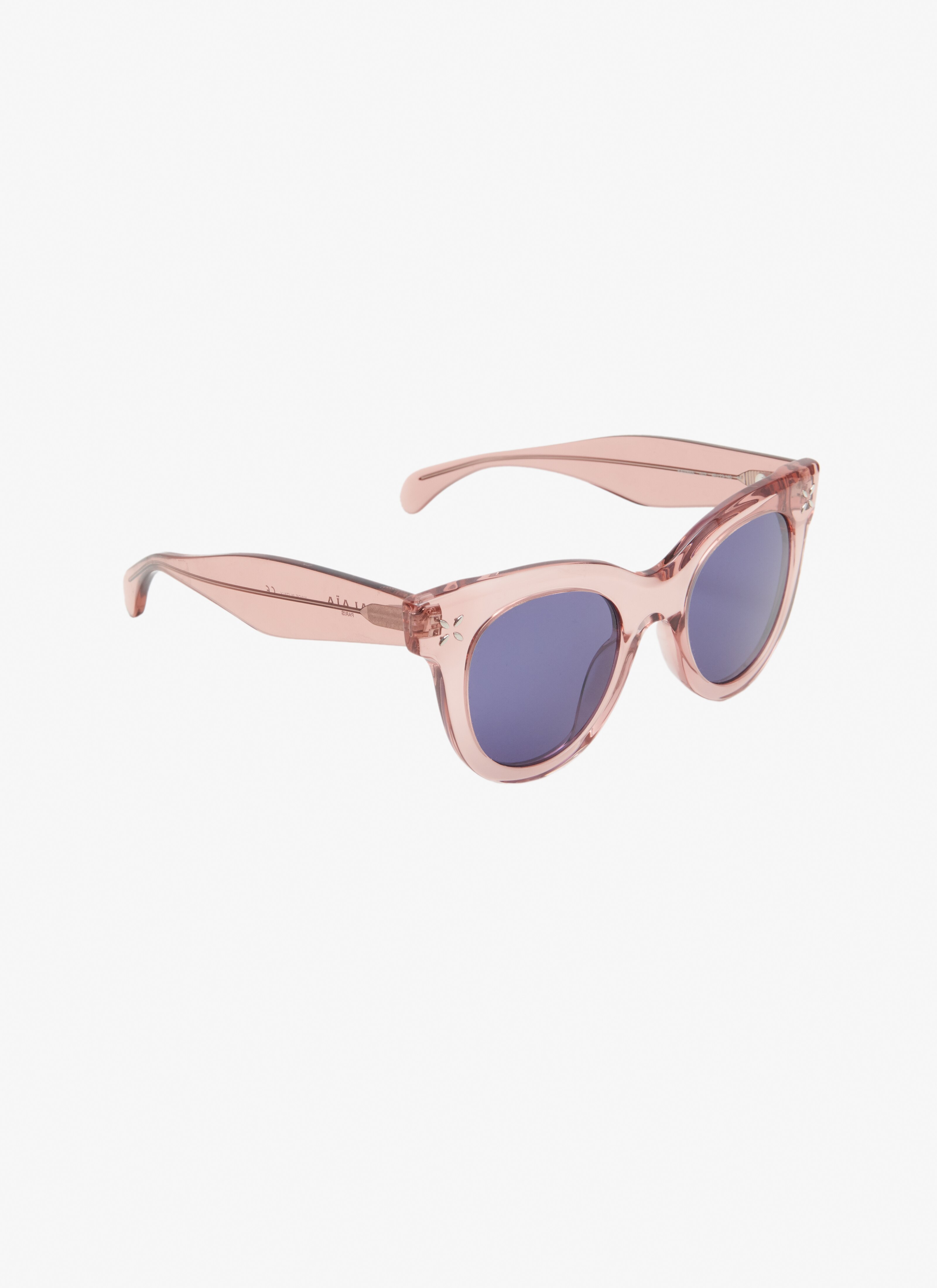 ALAÏA PINK/BLUE CAT EYE SUNGLASSES