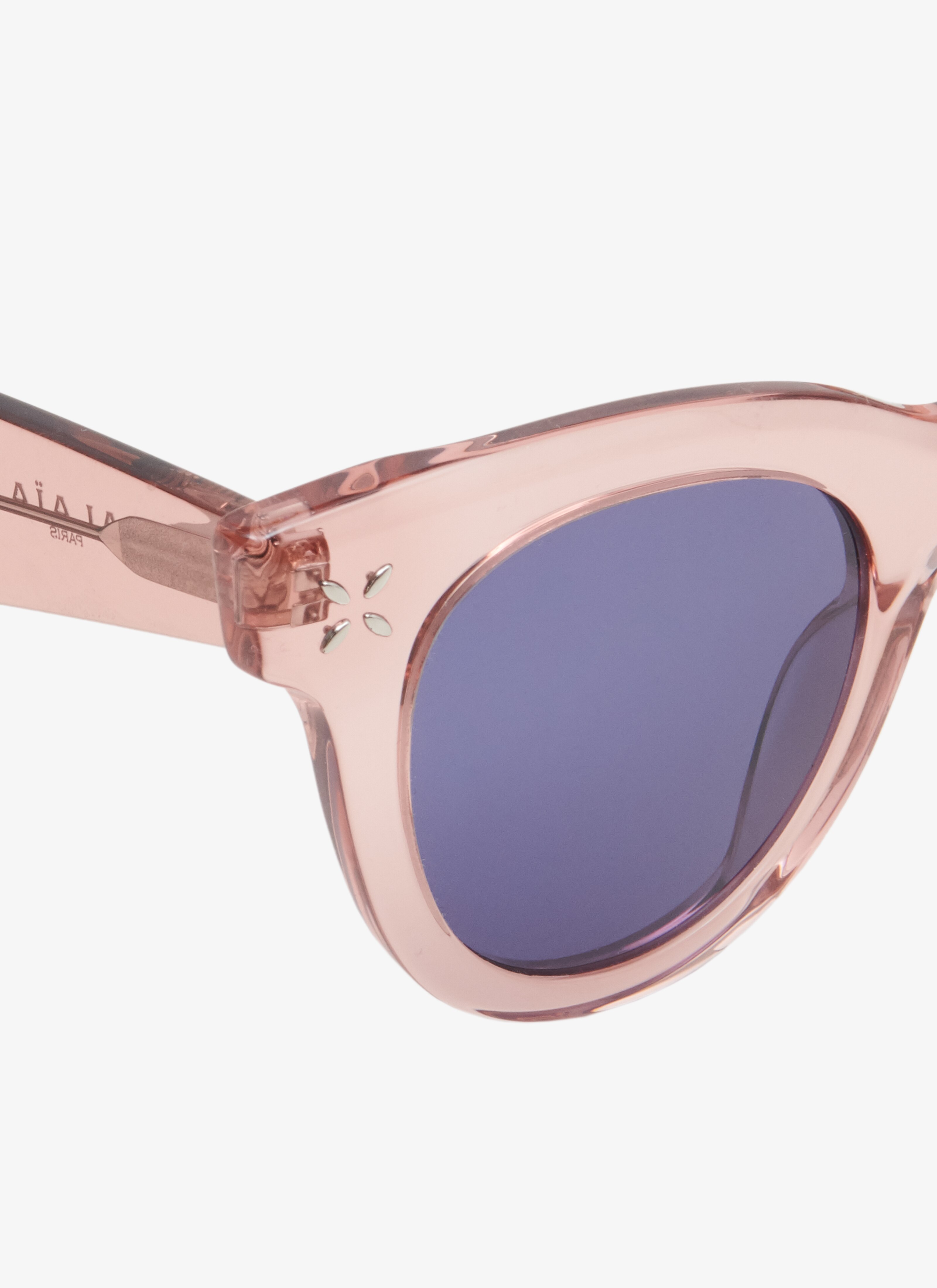 ALAÏA PINK/BLUE CAT EYE SUNGLASSES