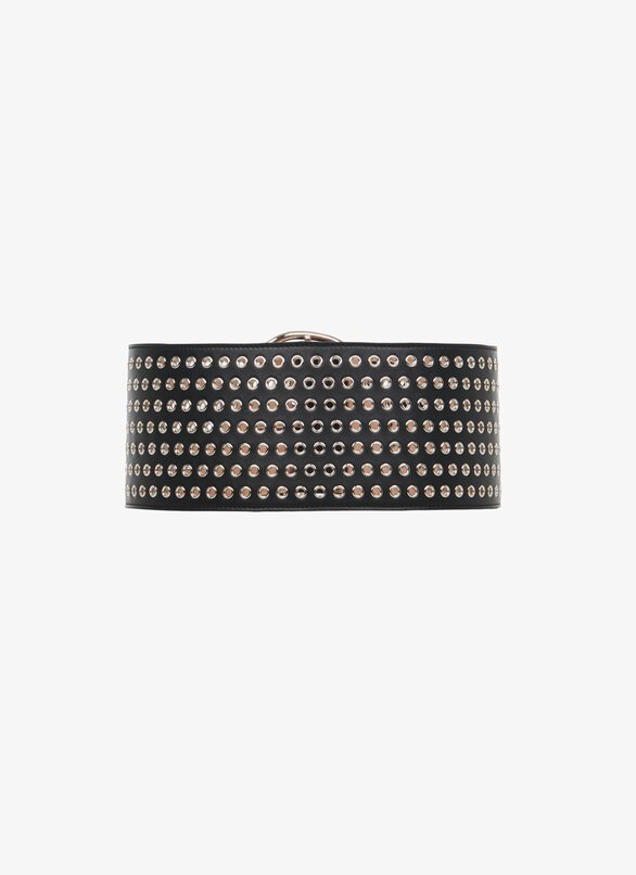 Ovale buckle Belt ALAÏA BLACK OVALE BUCKLE BELT