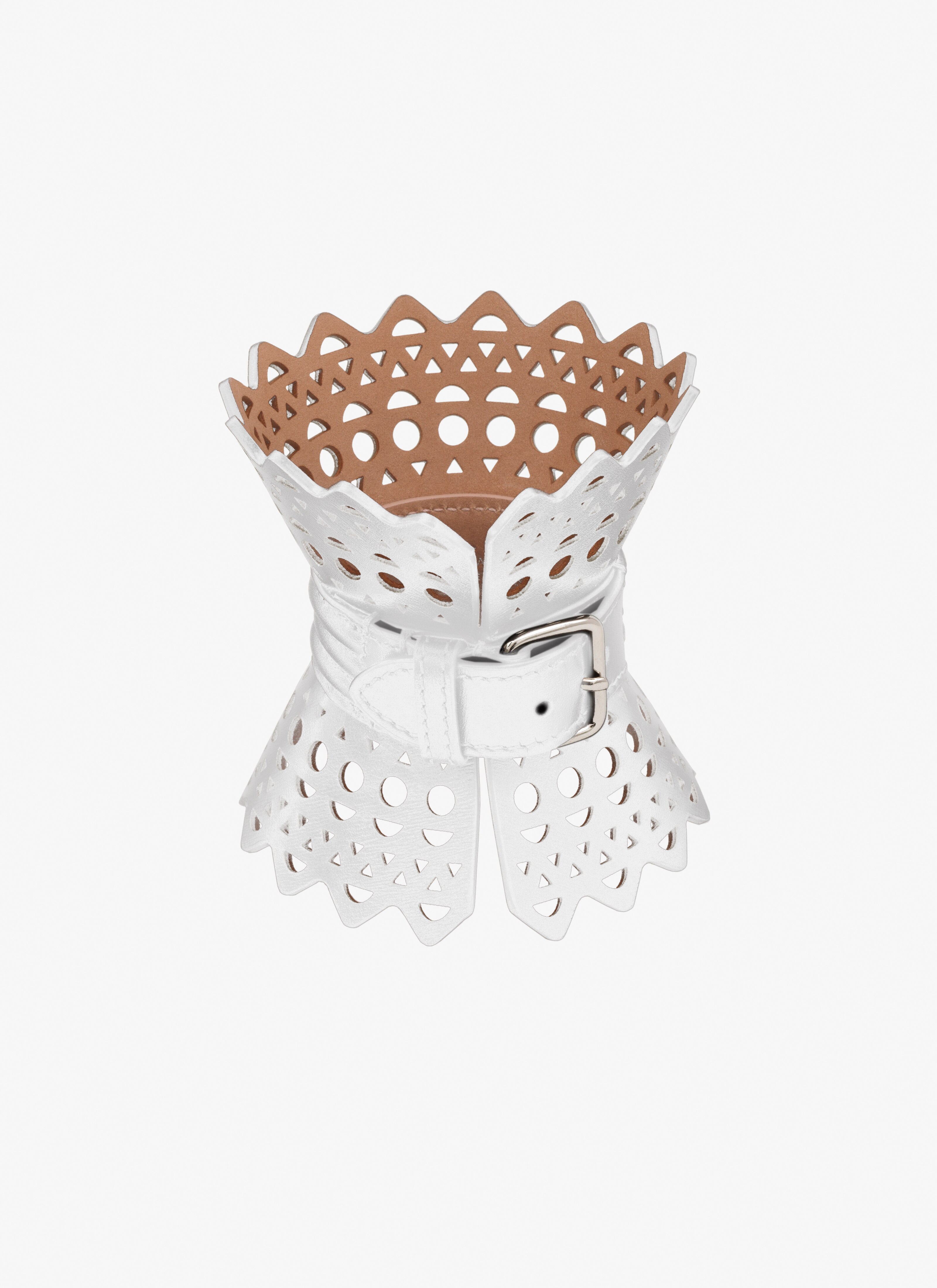 Corset bracelet in vienne lux calfskin - maison-alaia.com