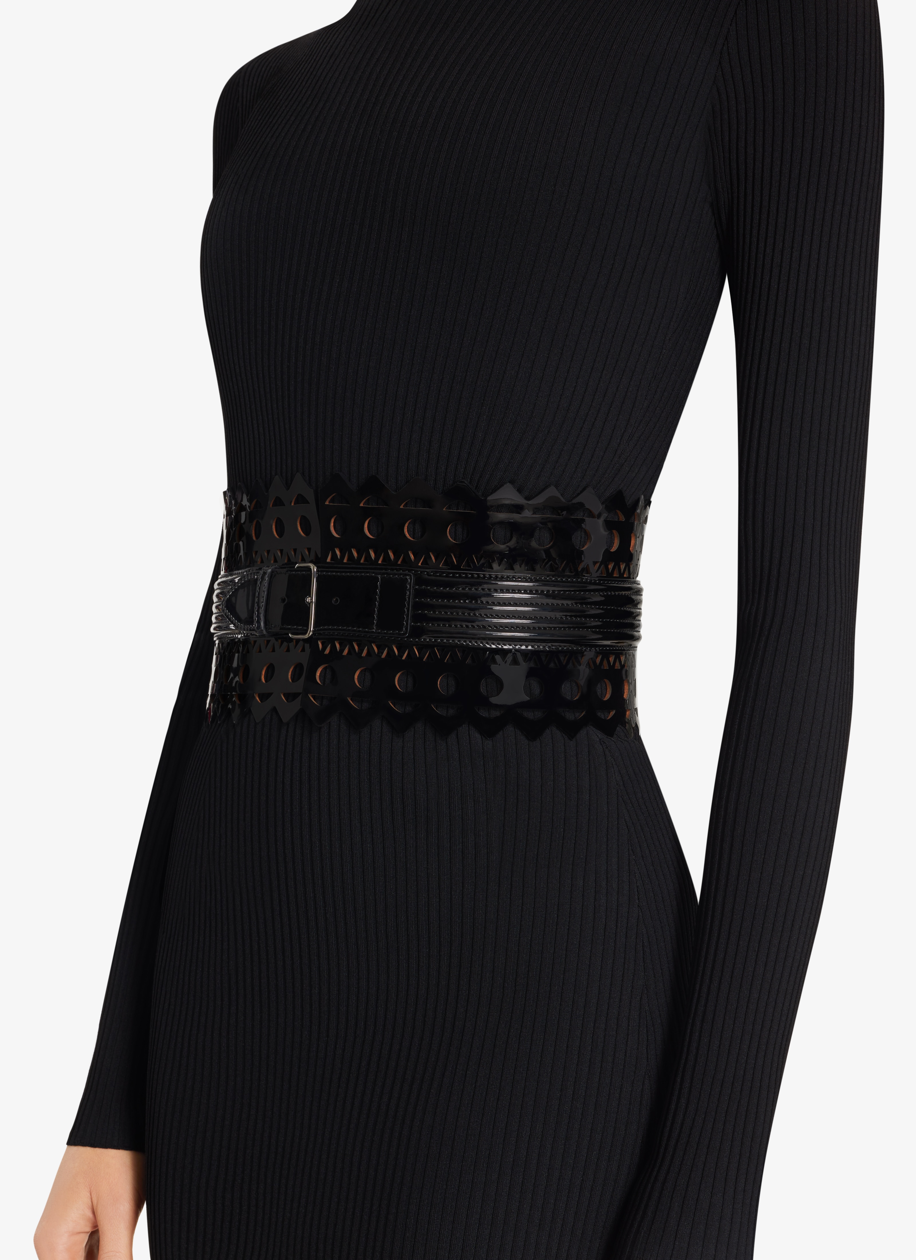 ALAÏA Leather Corset Belts