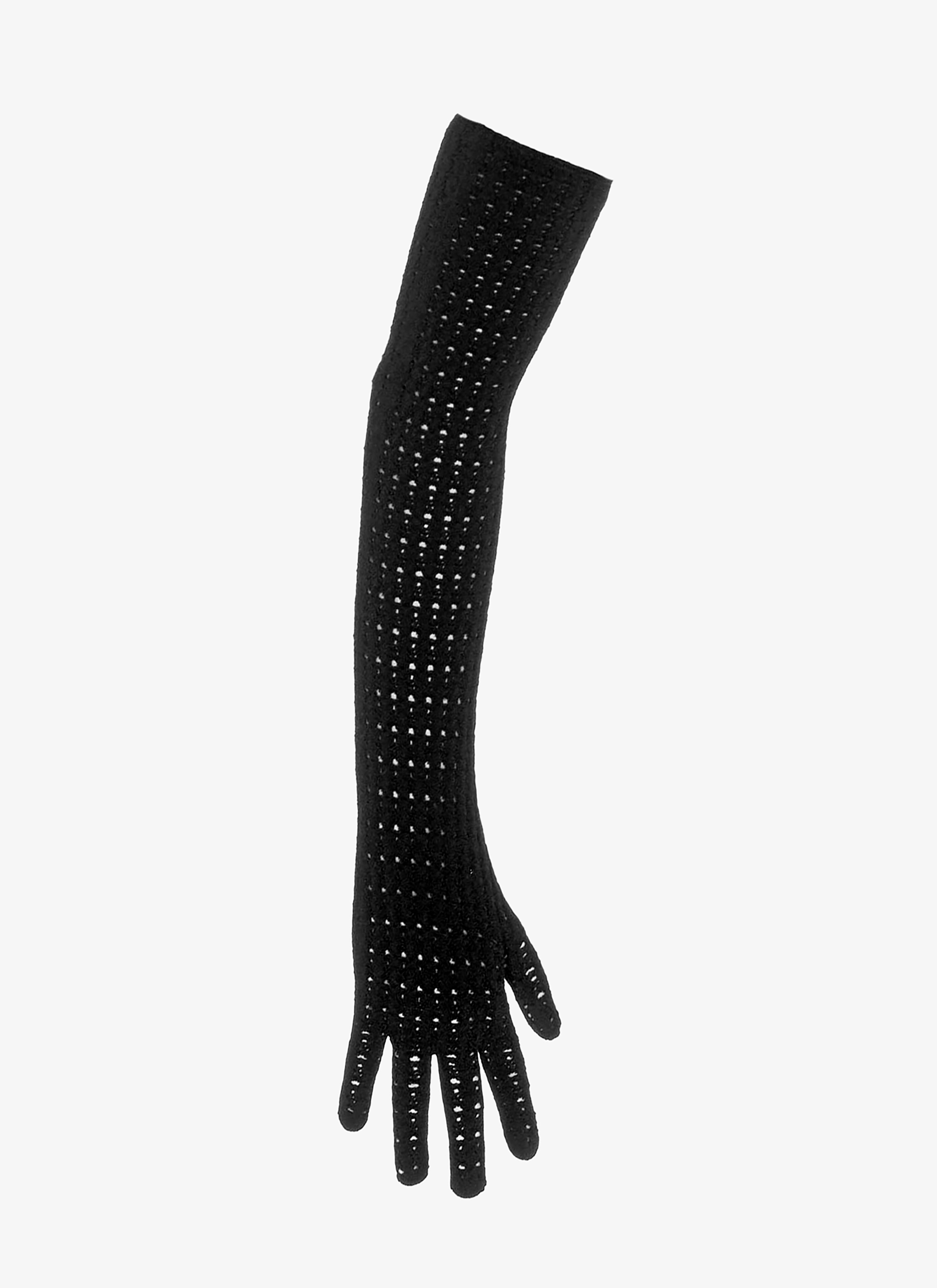 Vienne lace gloves maison-alaia.com
