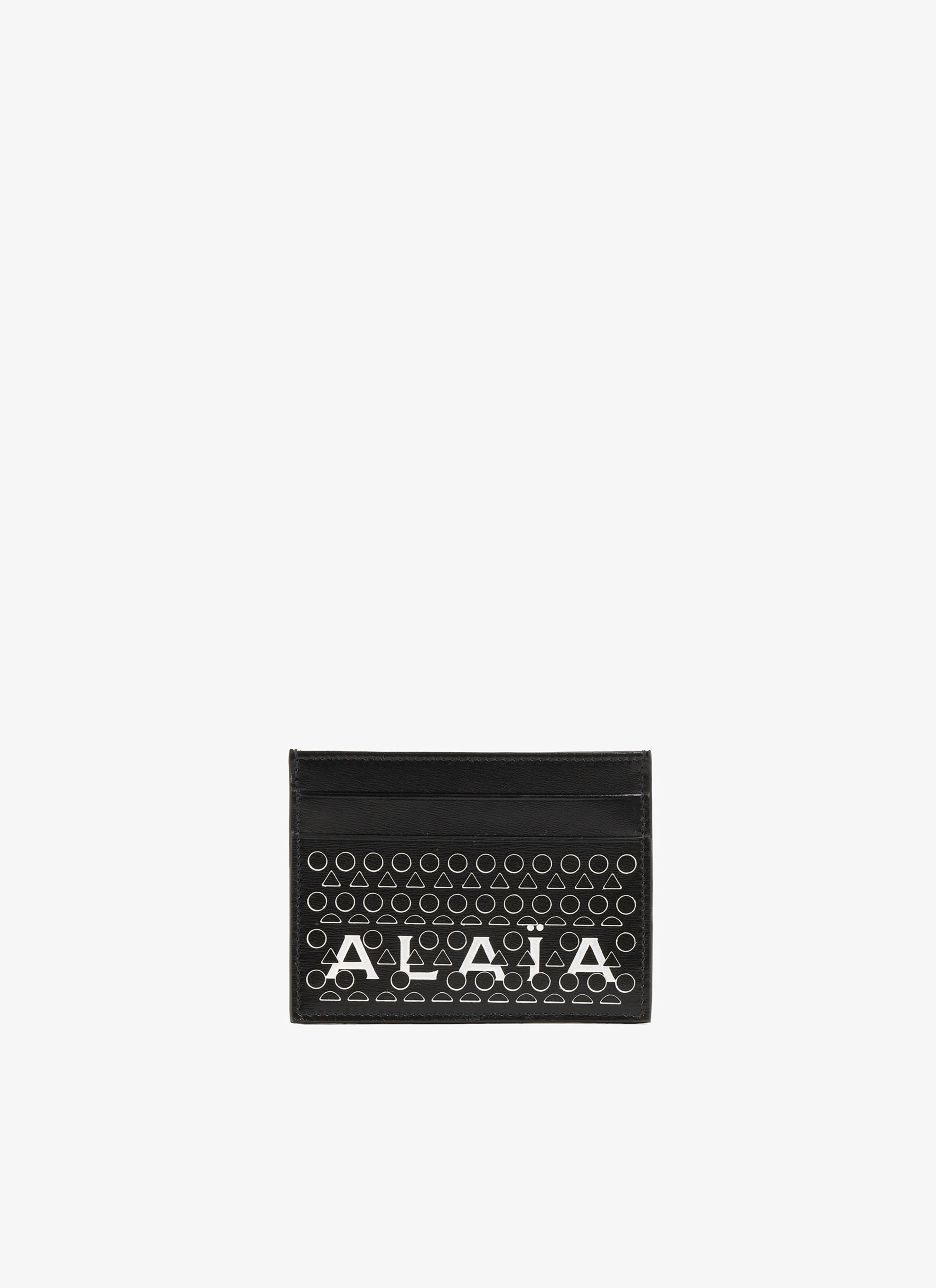 Openwork Logo cardholder
 maison-alaia.com
