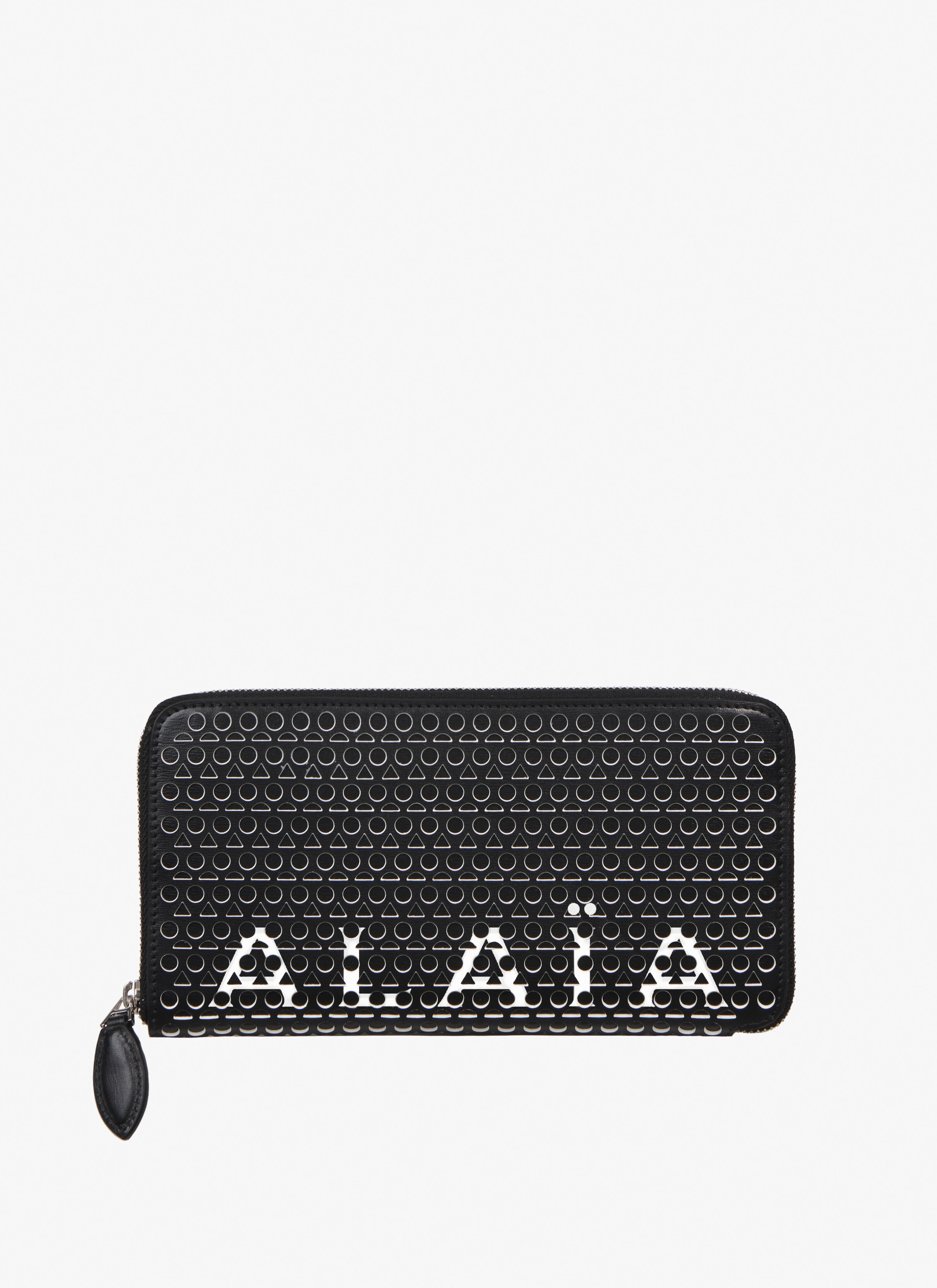 Zipped leather wallet
 - maison-alaia.com