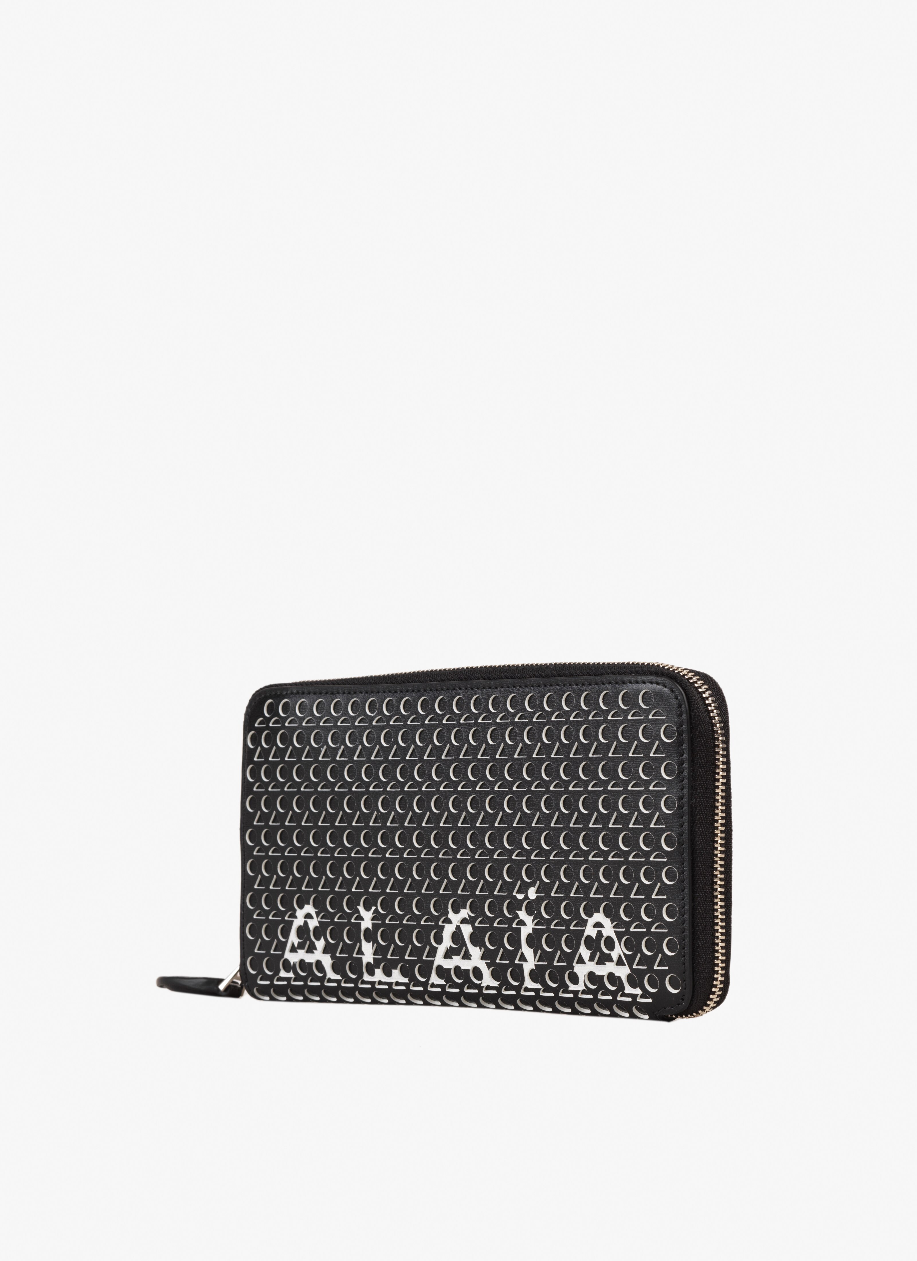 Zipped leather wallet
 - maison-alaia.com